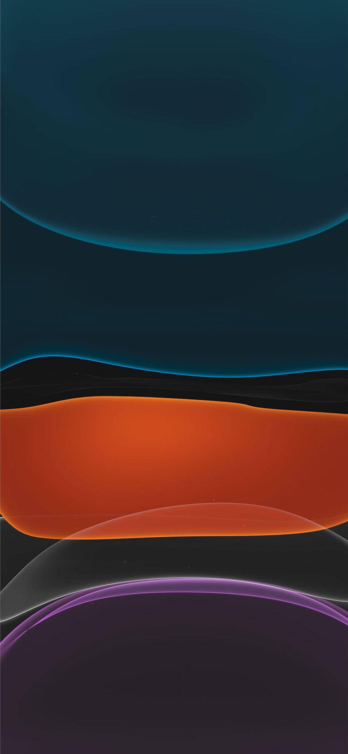 iPhone 12, blue, orange, Full HD Phone Wallpaper