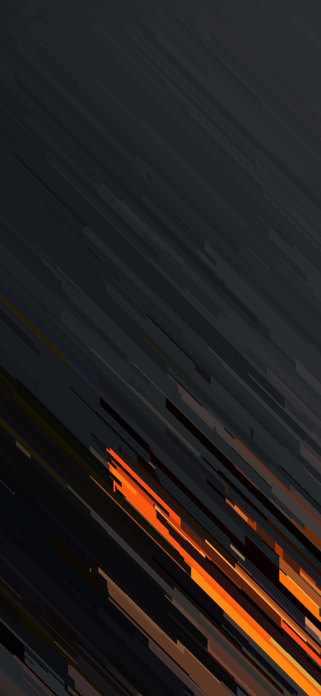 iPhone 13 Mini, 1080 x 2340, fiery orange, Full HD Phone Wallpaper