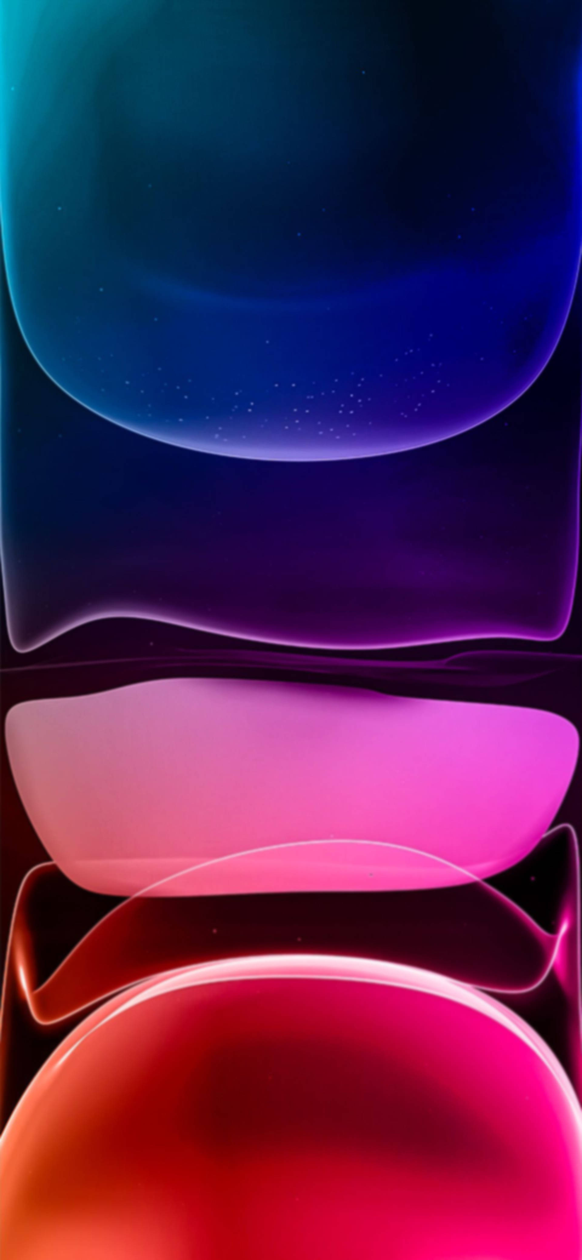 iPhone 13 Pro Max, teal, magenta, 4K Phone Wallpaper