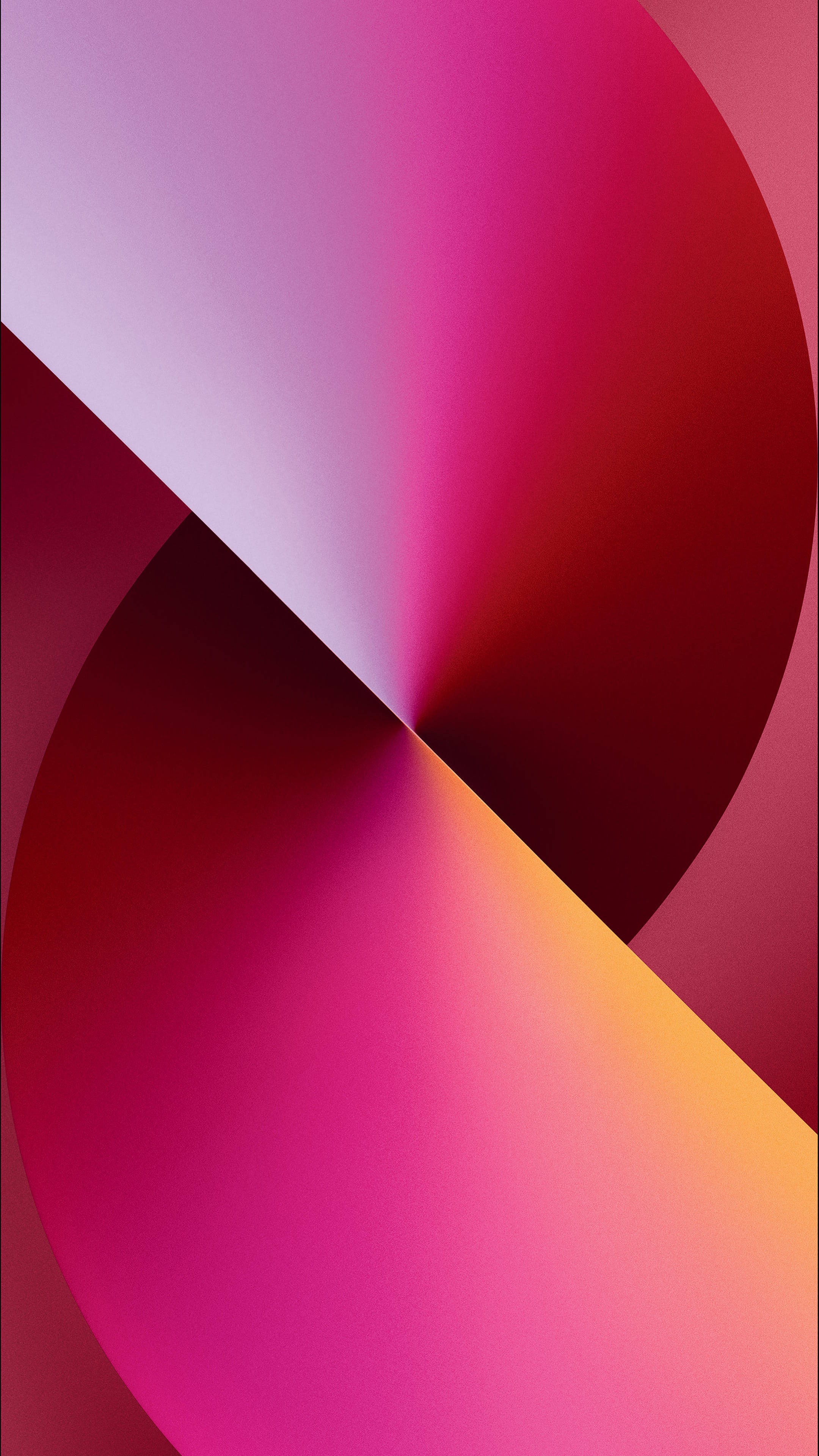 iPhone 13 Pro Max, magenta pink, deep red, 4K Phone Wallpaper