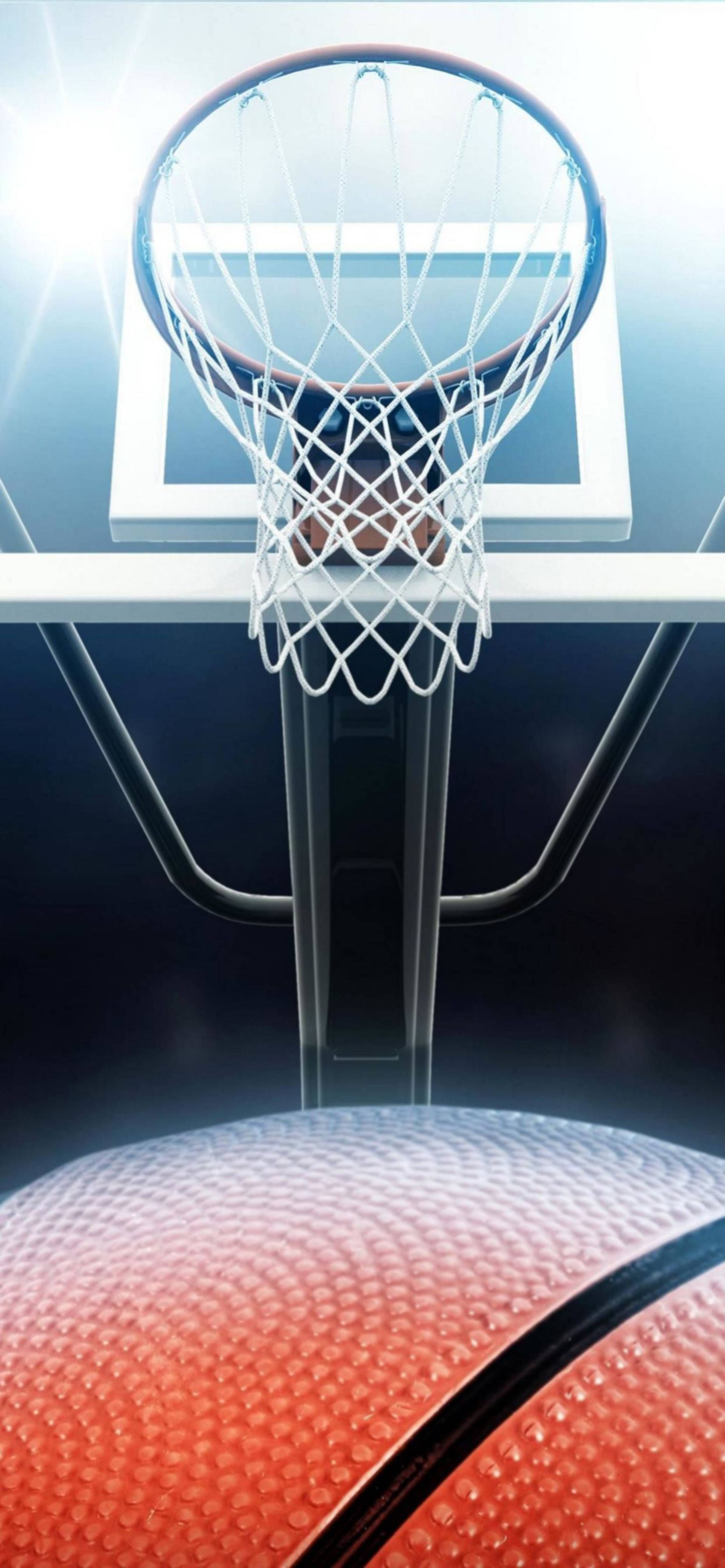 iPhone 13 Pro Max, basketball, hoop, 4K Phone Wallpaper