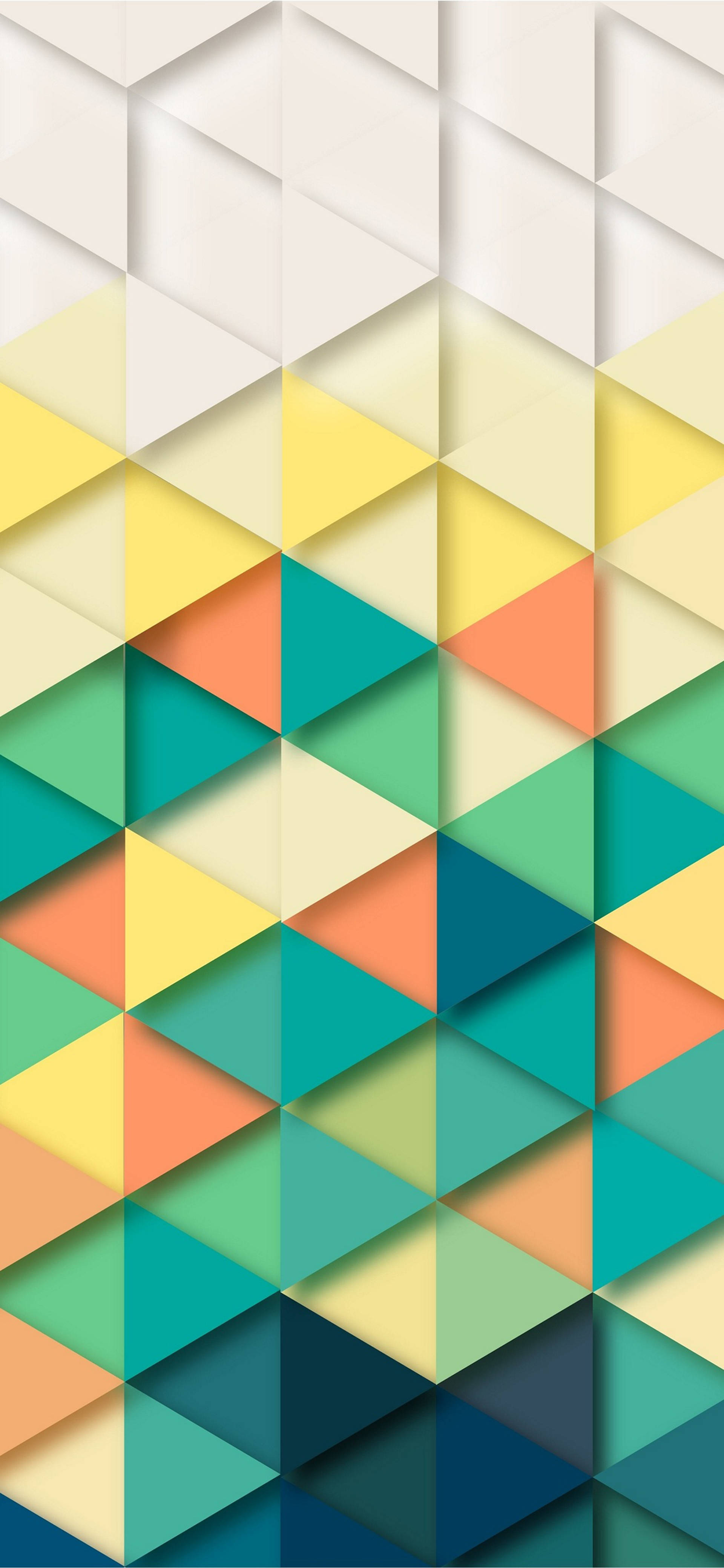 iPhone 13 Pro Max, geometric, teal, 4K Phone Wallpaper