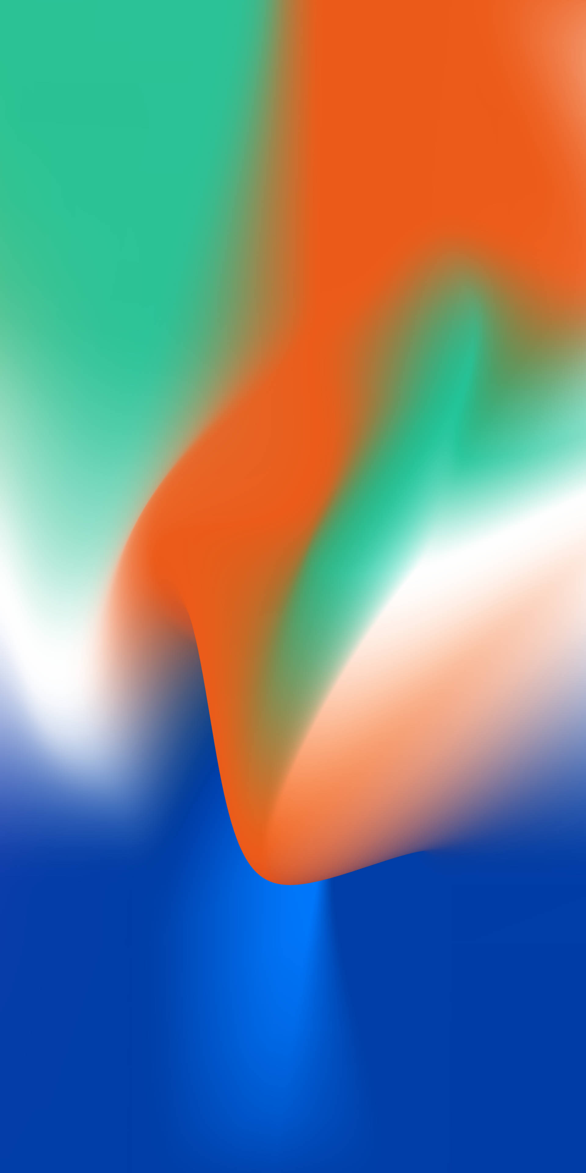 iPhone 13 Pro Max, holographic, teal, 4K Phone Wallpaper