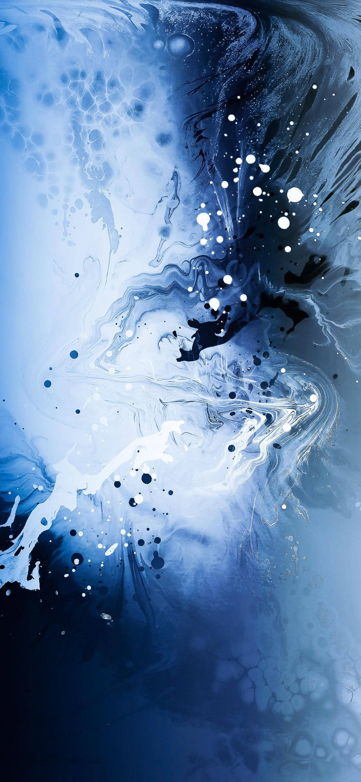 iPhone 13 Pro, white, blue, 2K Phone Wallpaper