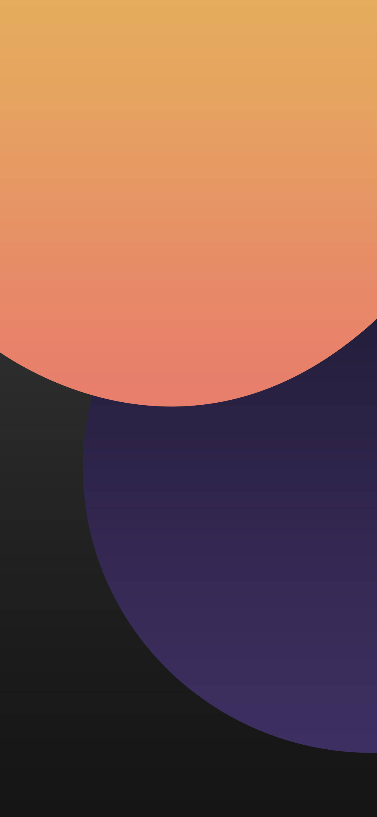 iPhone 13 Pro, orange, purple, 2K Phone Wallpaper