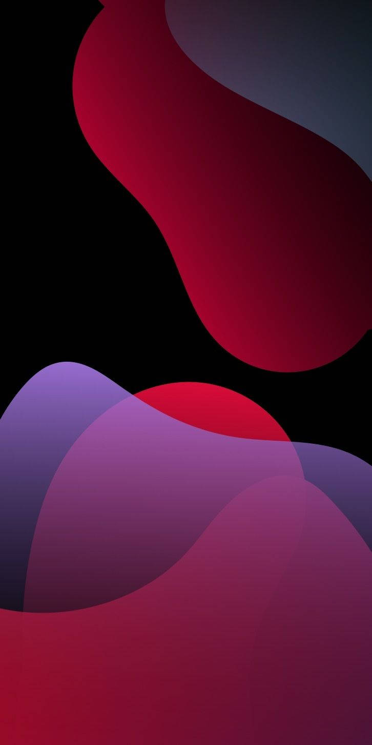 iPhone 13, iOS, Dark Red, HD Phone Wallpaper
