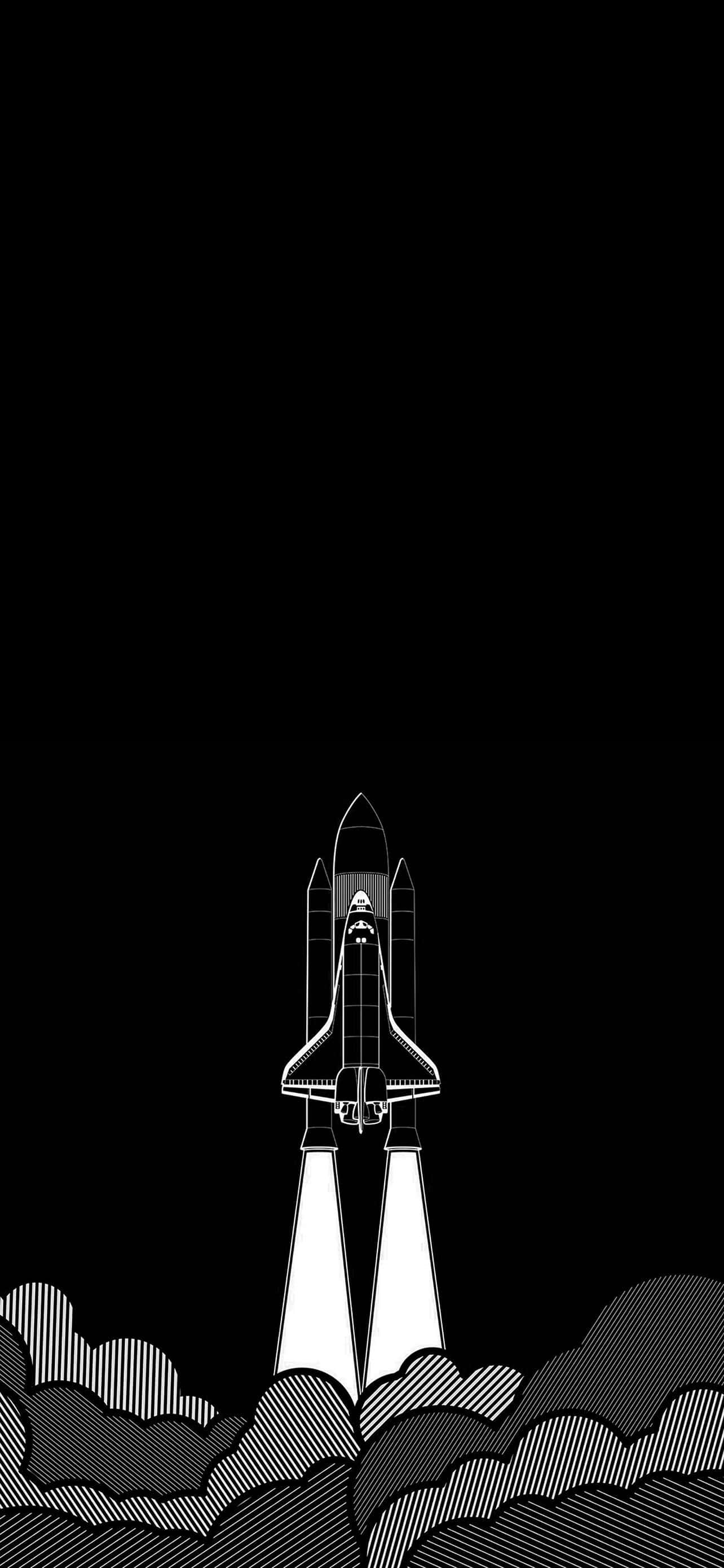 iPhone 14 Plus, black background, white exhaust flames, 2K Phone Wallpaper