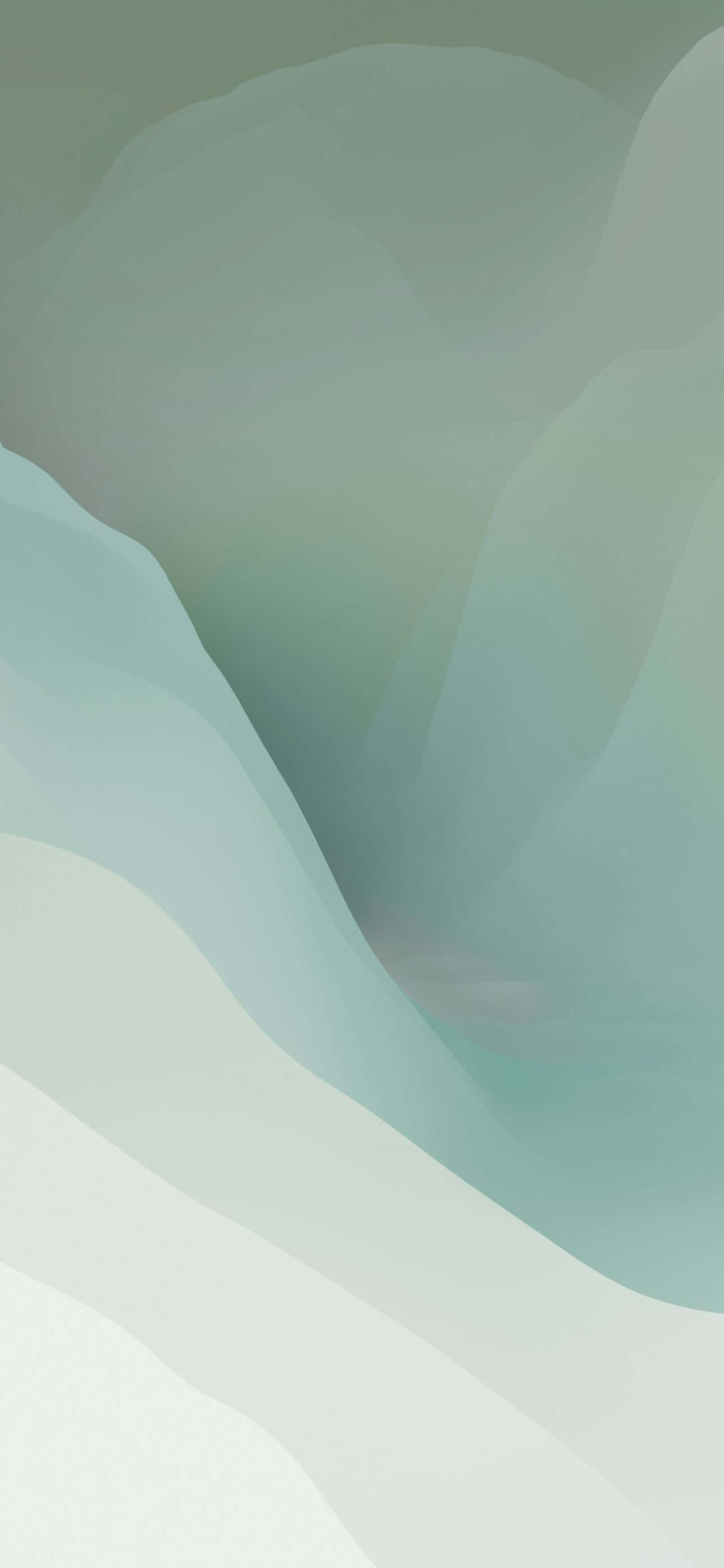 iPhone 14 Pro Max, teal, cream, 2K Phone Wallpaper