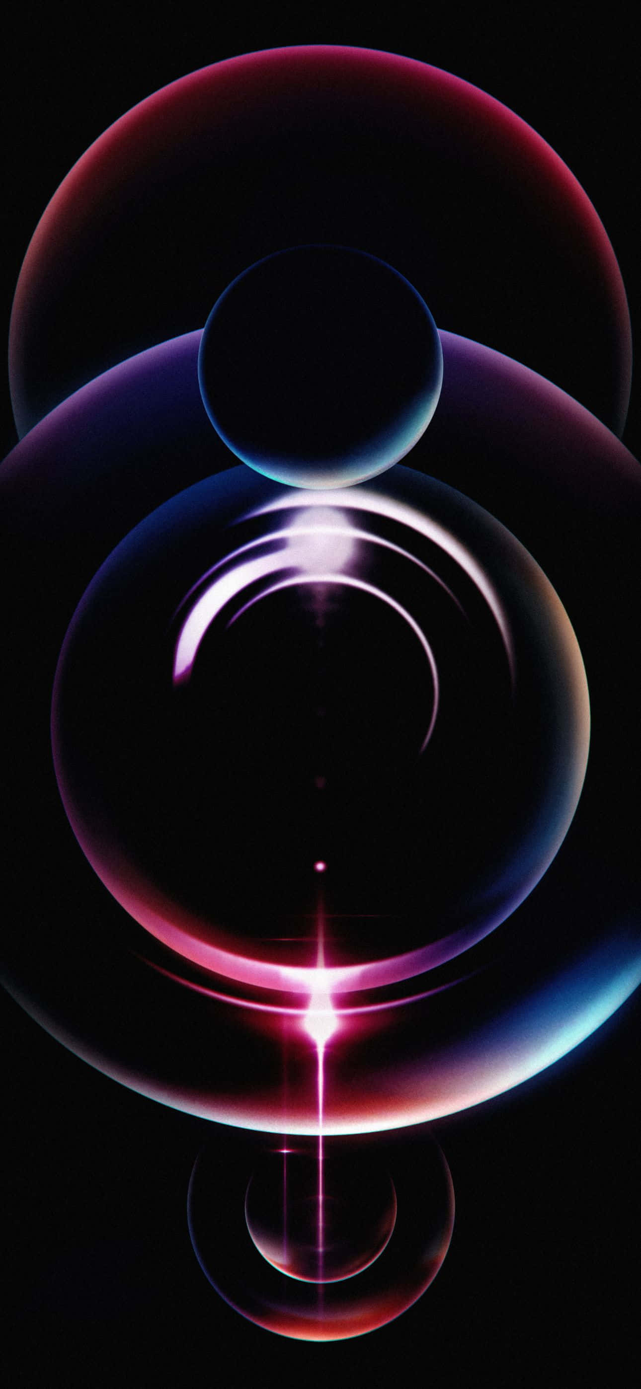 iPhone 14 Pro Max, 1290 x 2796, vibrant purple, 2K Phone Wallpaper