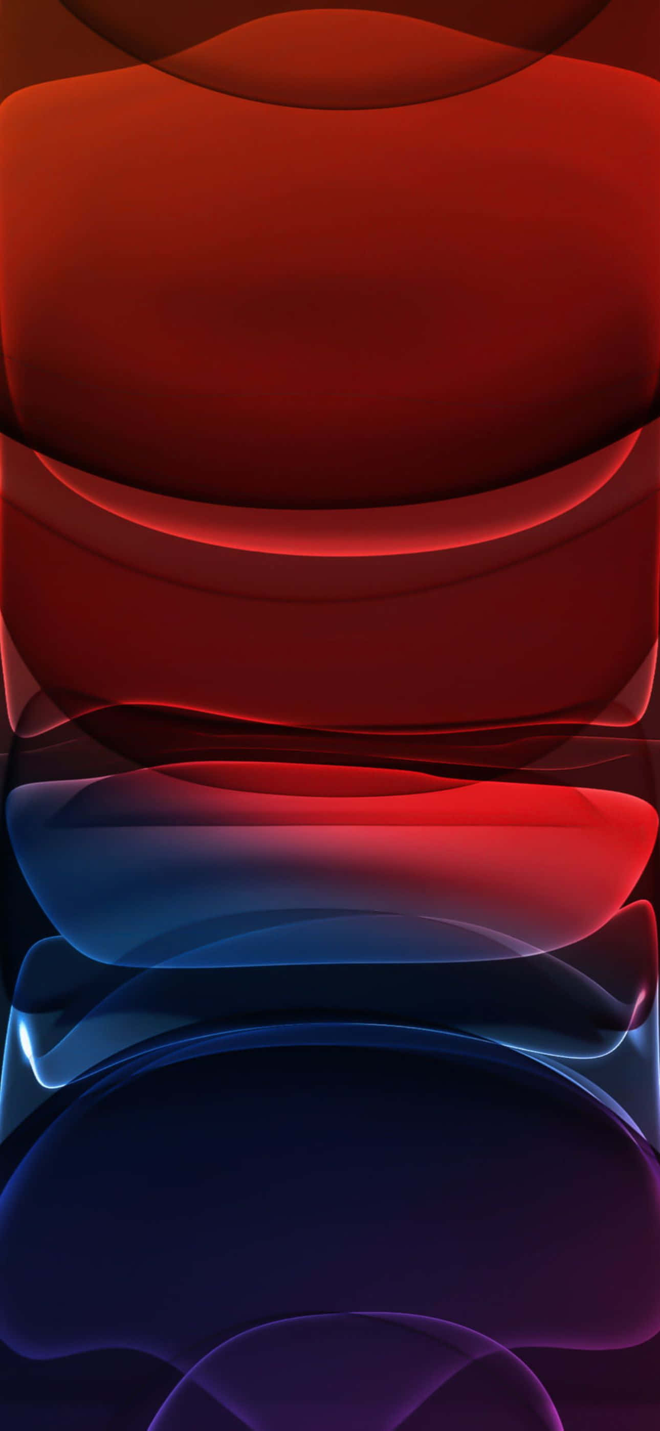 iPhone 14 Pro Max, red, blue, 2K Phone Wallpaper