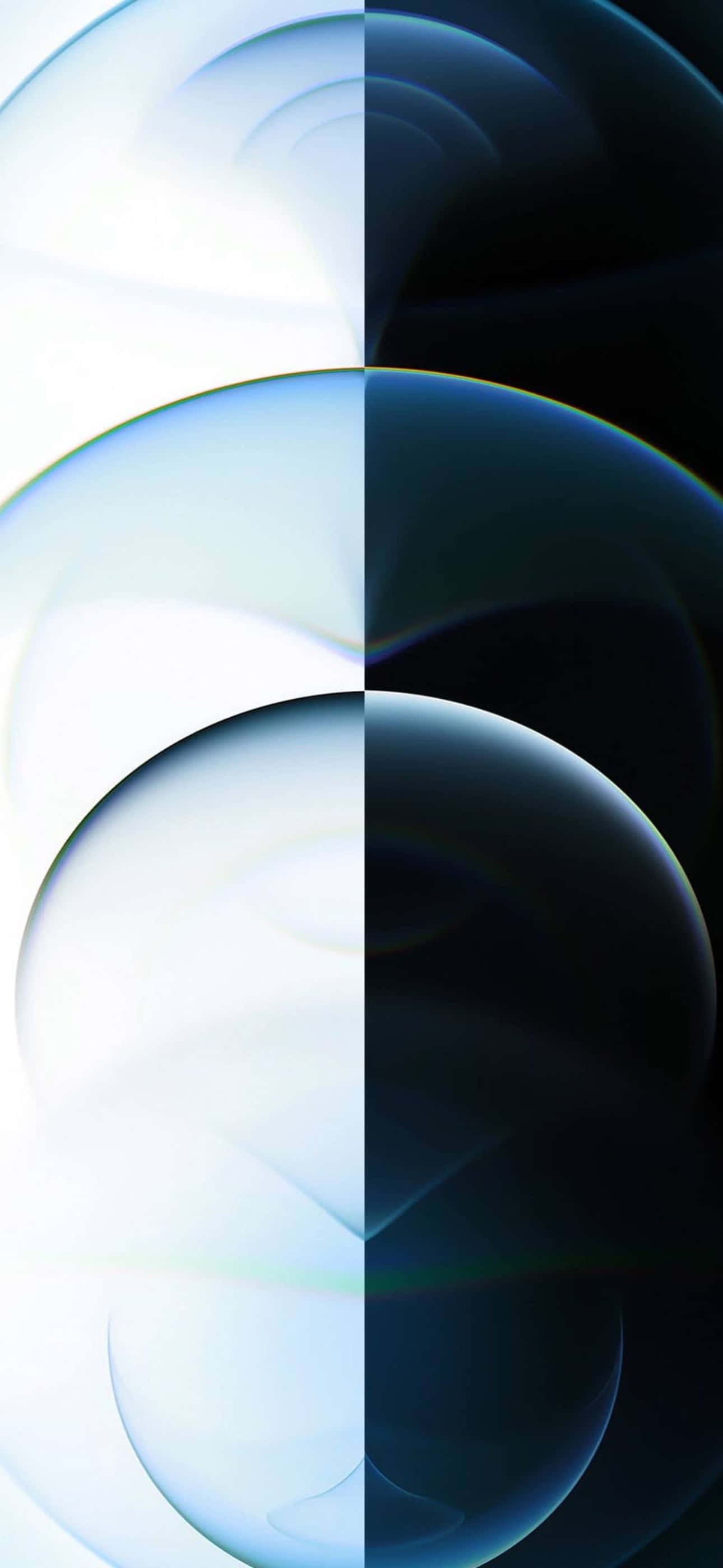 iPhone 14 Pro Max, glowing translucent orbs, bright side, 2K Phone Wallpaper