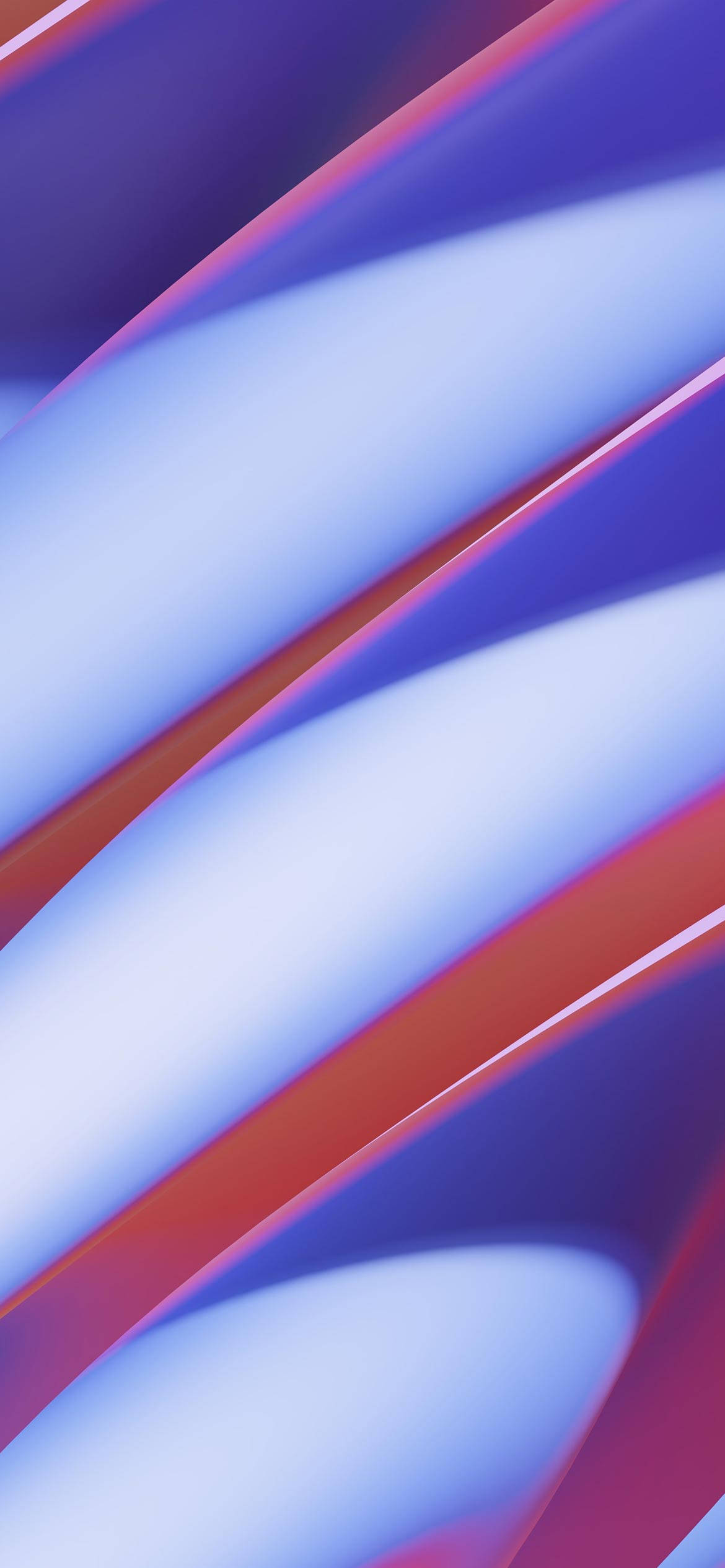 iPhone 14 Pro, 3D Purple, red, Full HD Phone Wallpaper