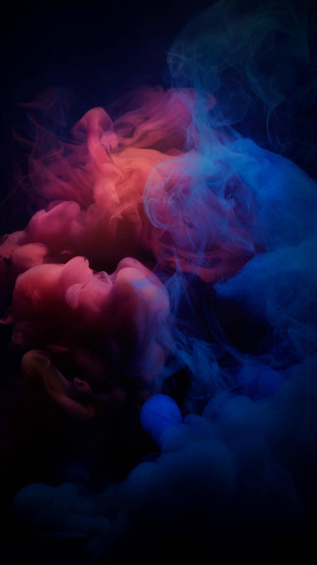 iPhone 14 Pro, Dark Pink Blue, vibrant pink, Full HD Phone Wallpaper