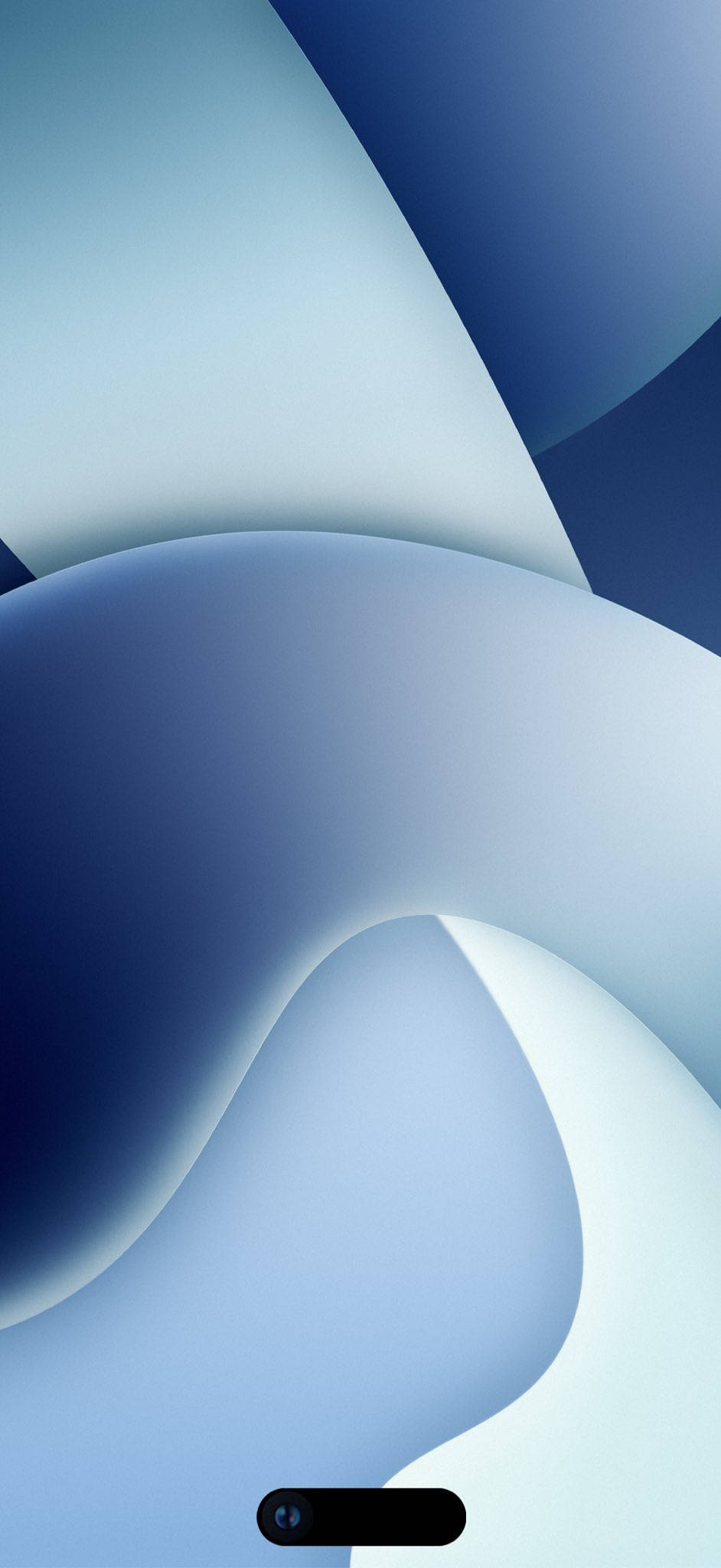 iPhone 14 Pro, 3D, Light Blue, Full HD Phone Wallpaper