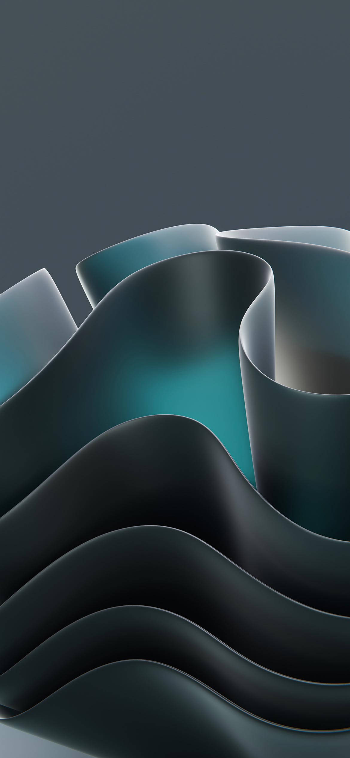 iPhone 14 Pro, Sea Green, matte teal, Full HD Phone Wallpaper