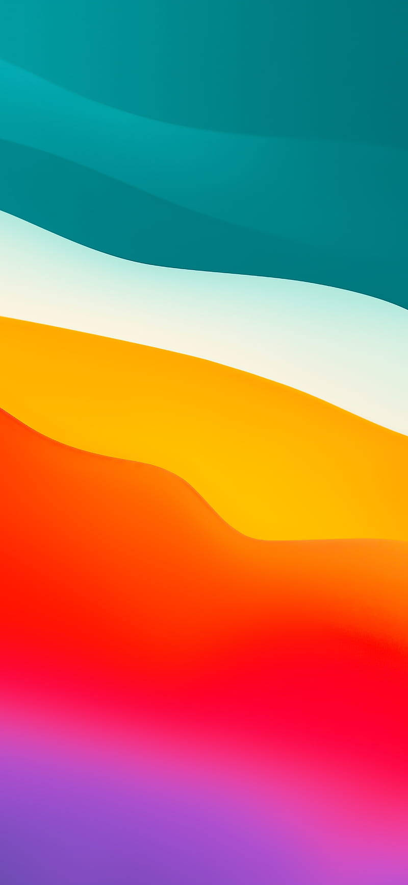 iPhone 14 Pro, teal, orange, HD Phone Wallpaper