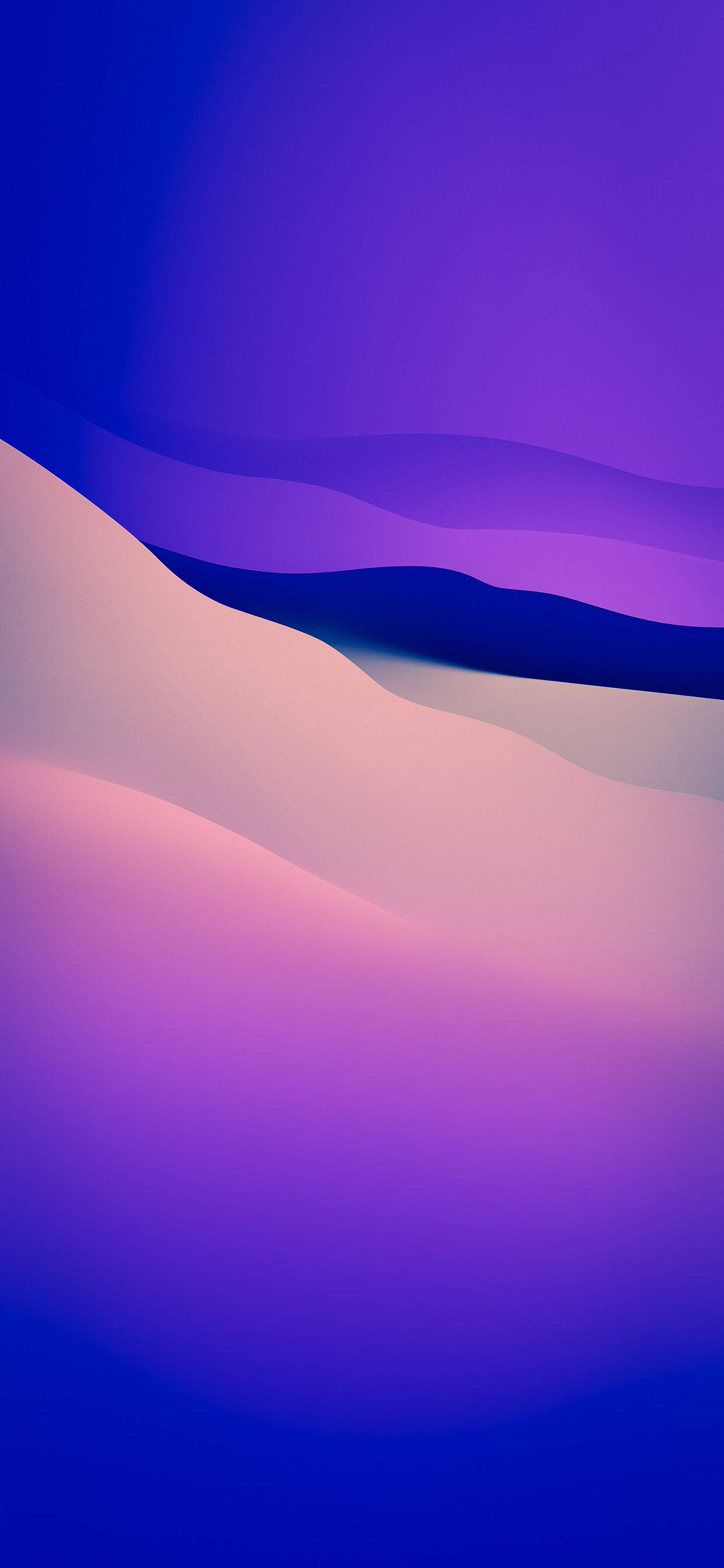 iPhone 14, Neon Purple, purple blue, 2K Phone Wallpaper
