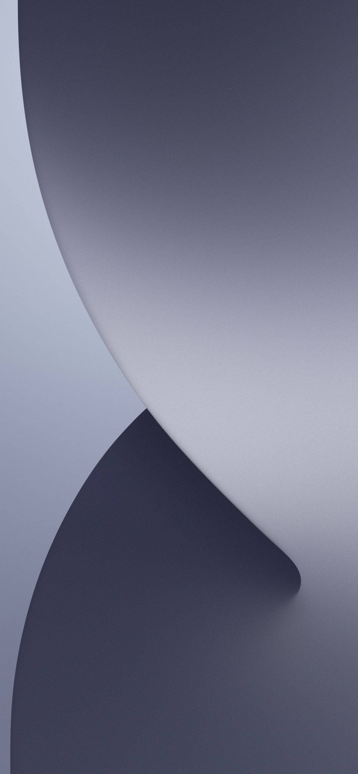 iPhone 14, matte grey, gradient purples, 2K Phone Wallpaper