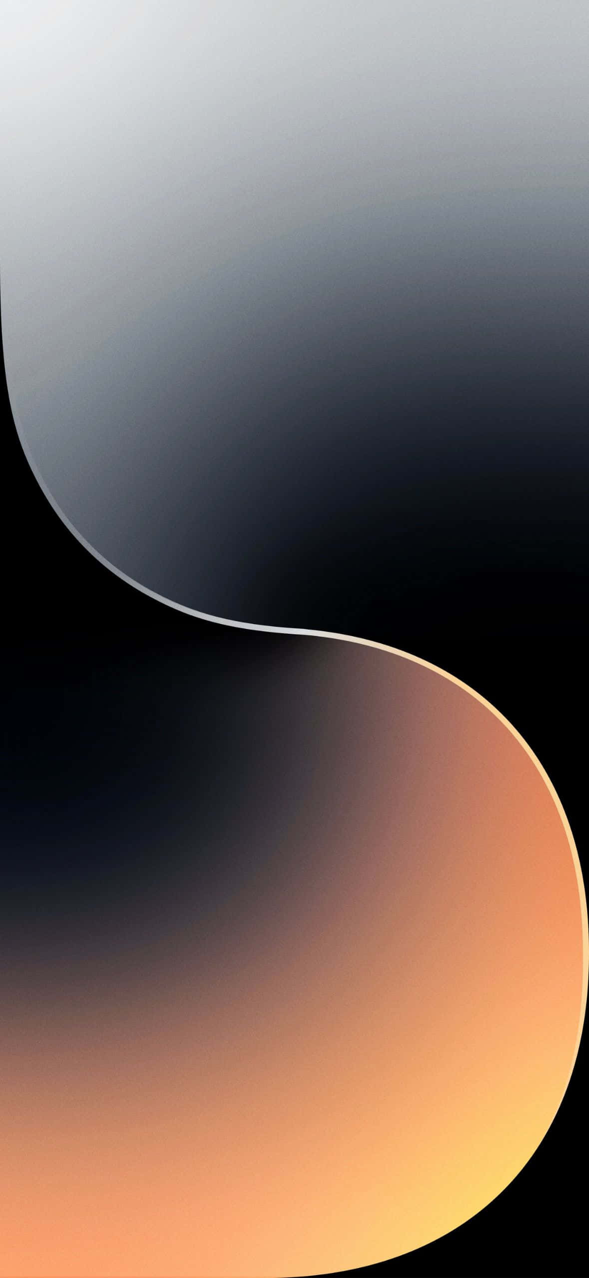iPhone 15, cool gray, warm orange, Full HD Phone Wallpaper