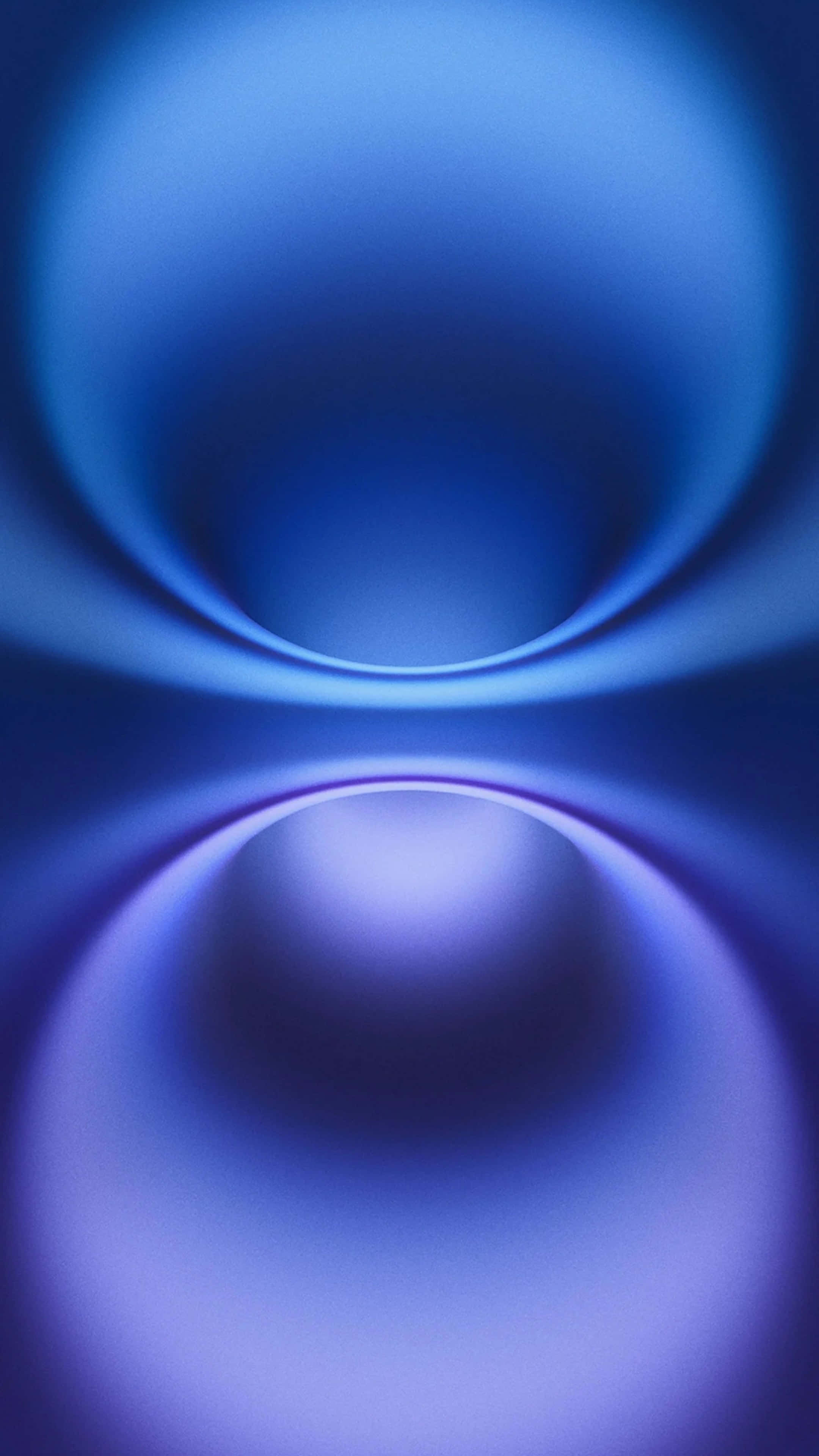 iPhone 16 Pro Max, glowing blue vortexes, symmetrically, 4K Phone Wallpaper