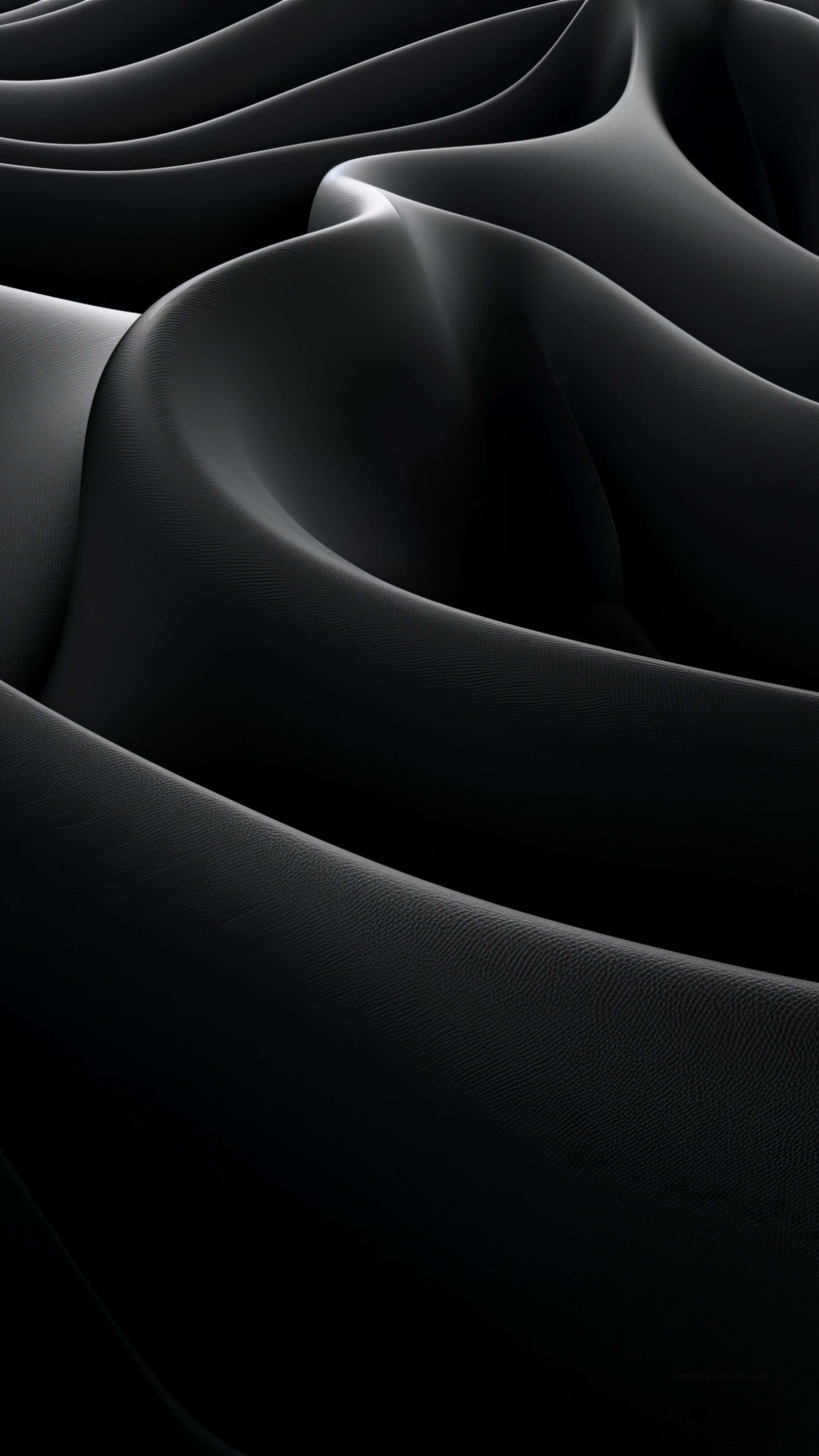 iPhone 16 Pro Max, black, fabric, 4K Phone Wallpaper