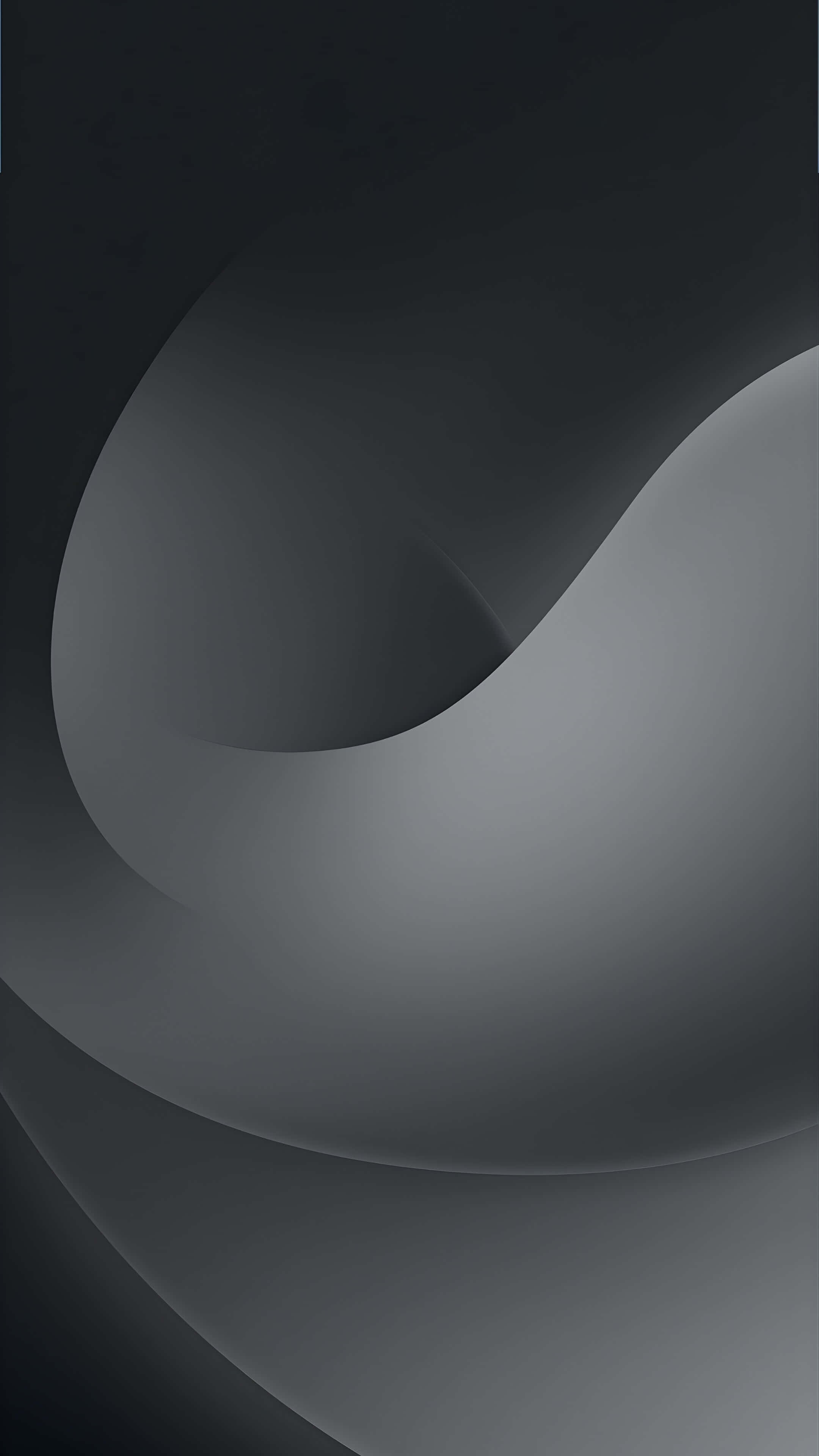 iPhone 16 Pro Max, minimalist abstract, smooth flowing curves, 4K Phone Wallpaper