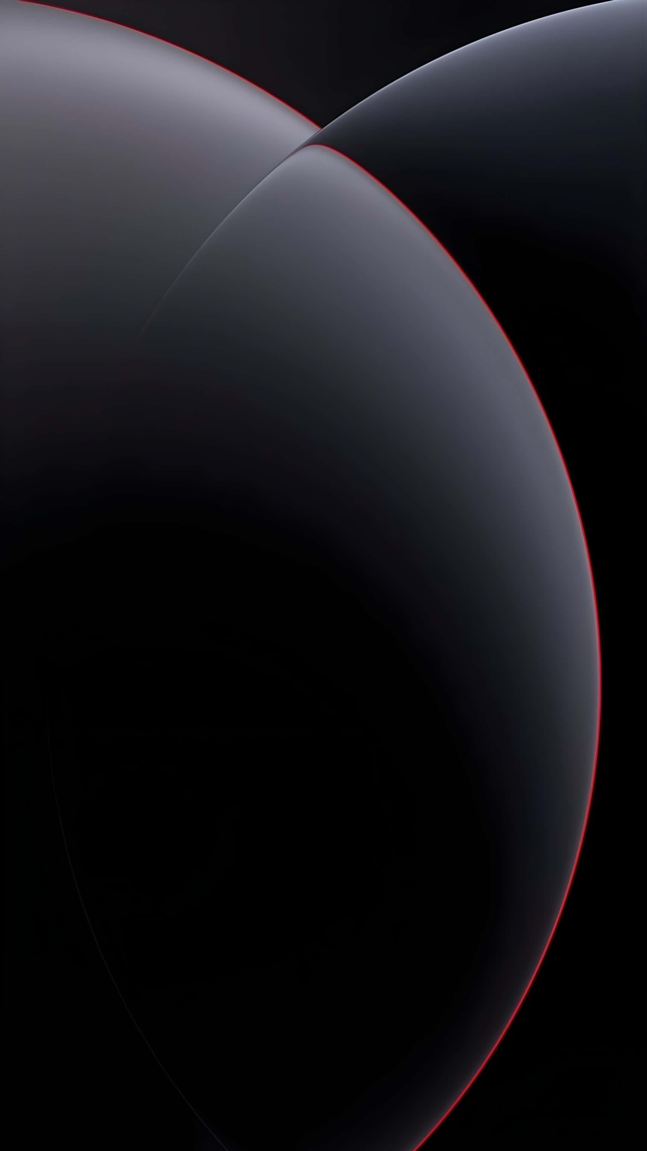 iPhone 16 Pro Max, dark gray, curved surfaces, 4K Phone Wallpaper