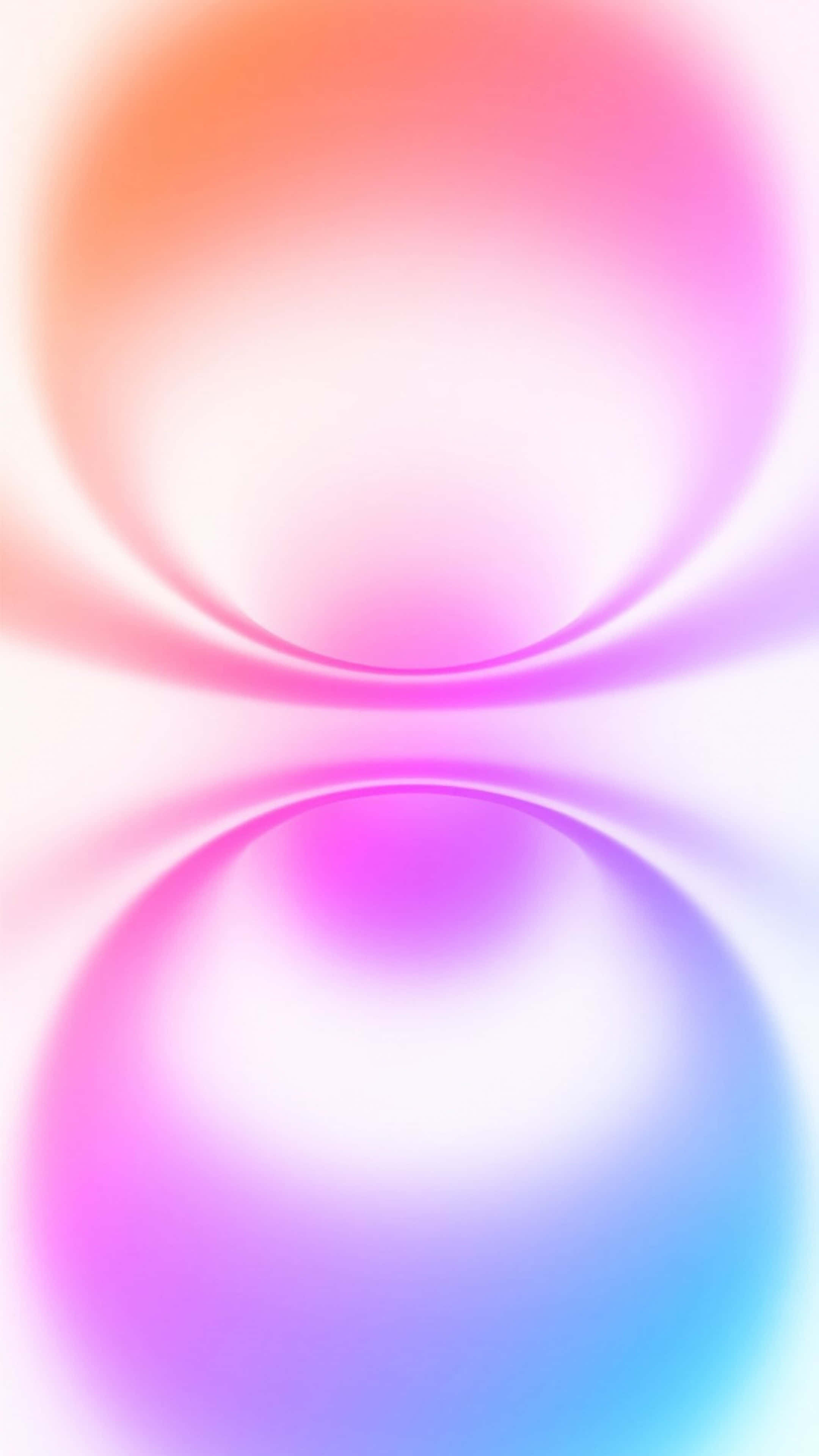 iPhone 16 Pro, soft pink purple and blue hues, symmetrical abstract gradient, 4K Phone Wallpaper