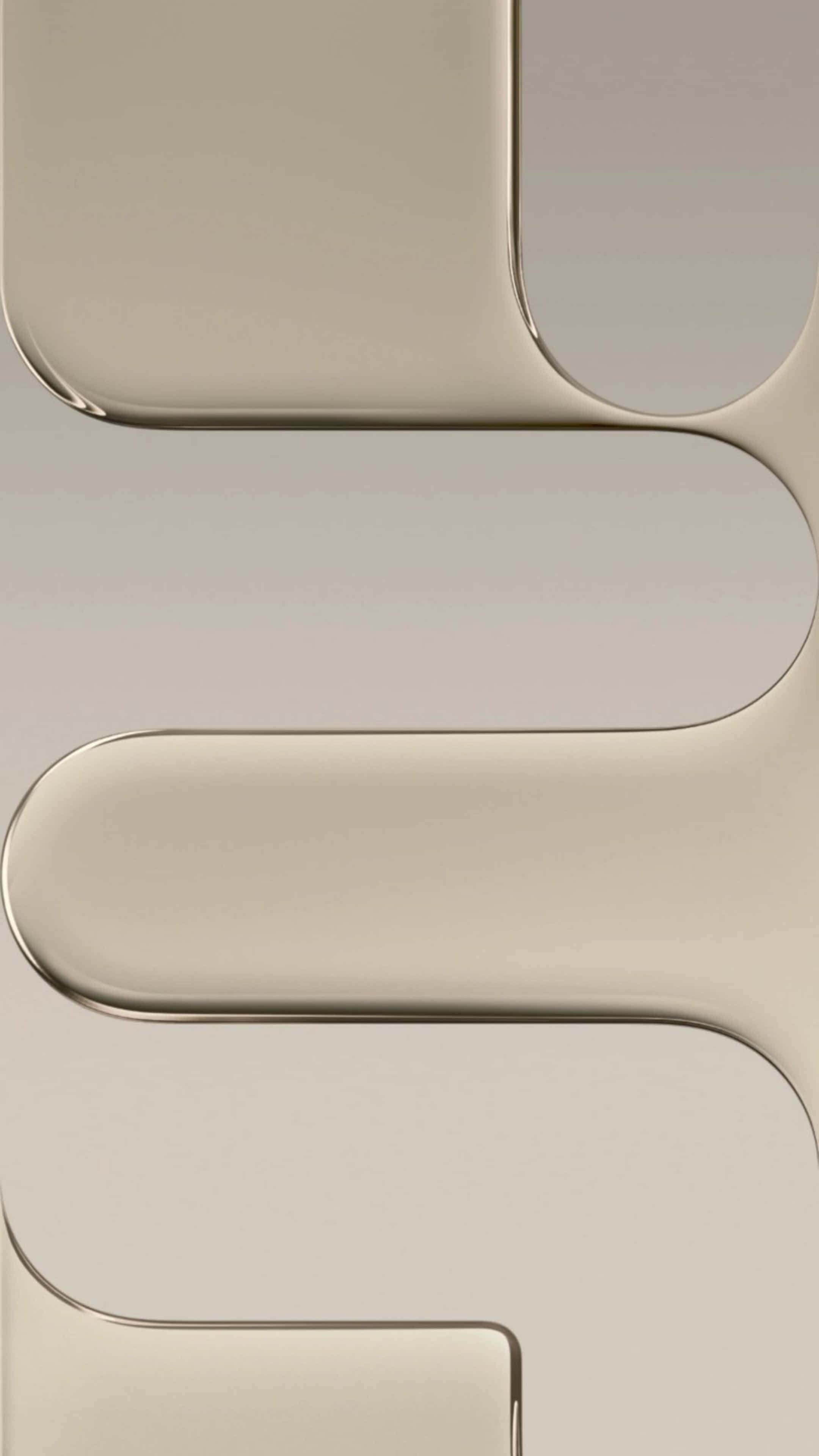 iPhone 17 Pro, beige, smooth flowing curves, 4K Phone Wallpaper