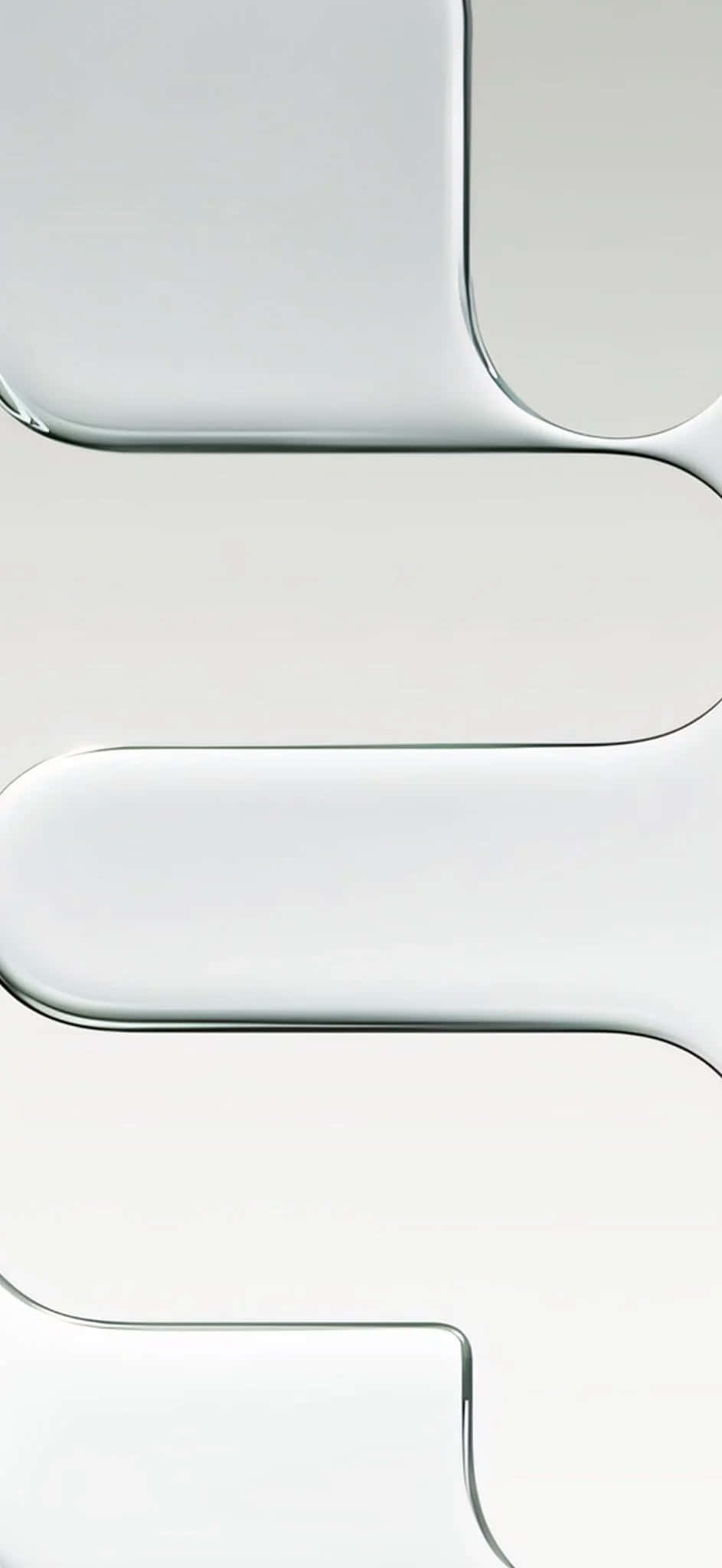 iPhone 17, curved glass design, white, Full HD Phone Wallpaper