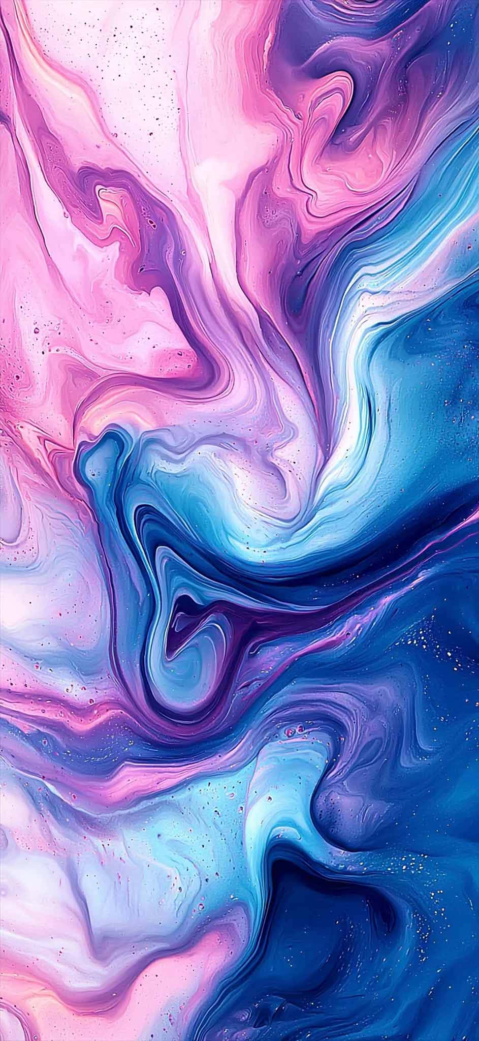 iPhone 17, pink, blue, Full HD Phone Wallpaper