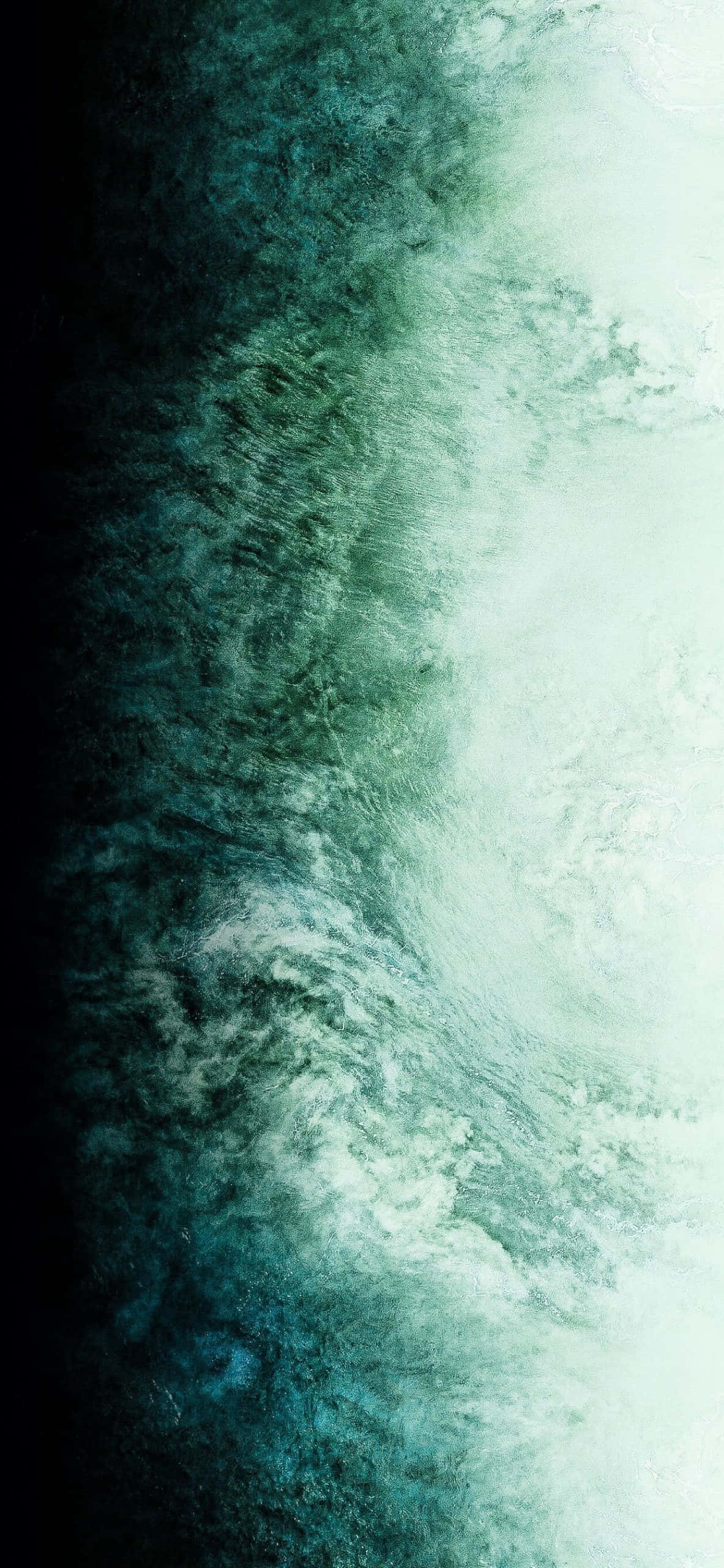 iPhone 2020, teal, white, 2K Phone Wallpaper
