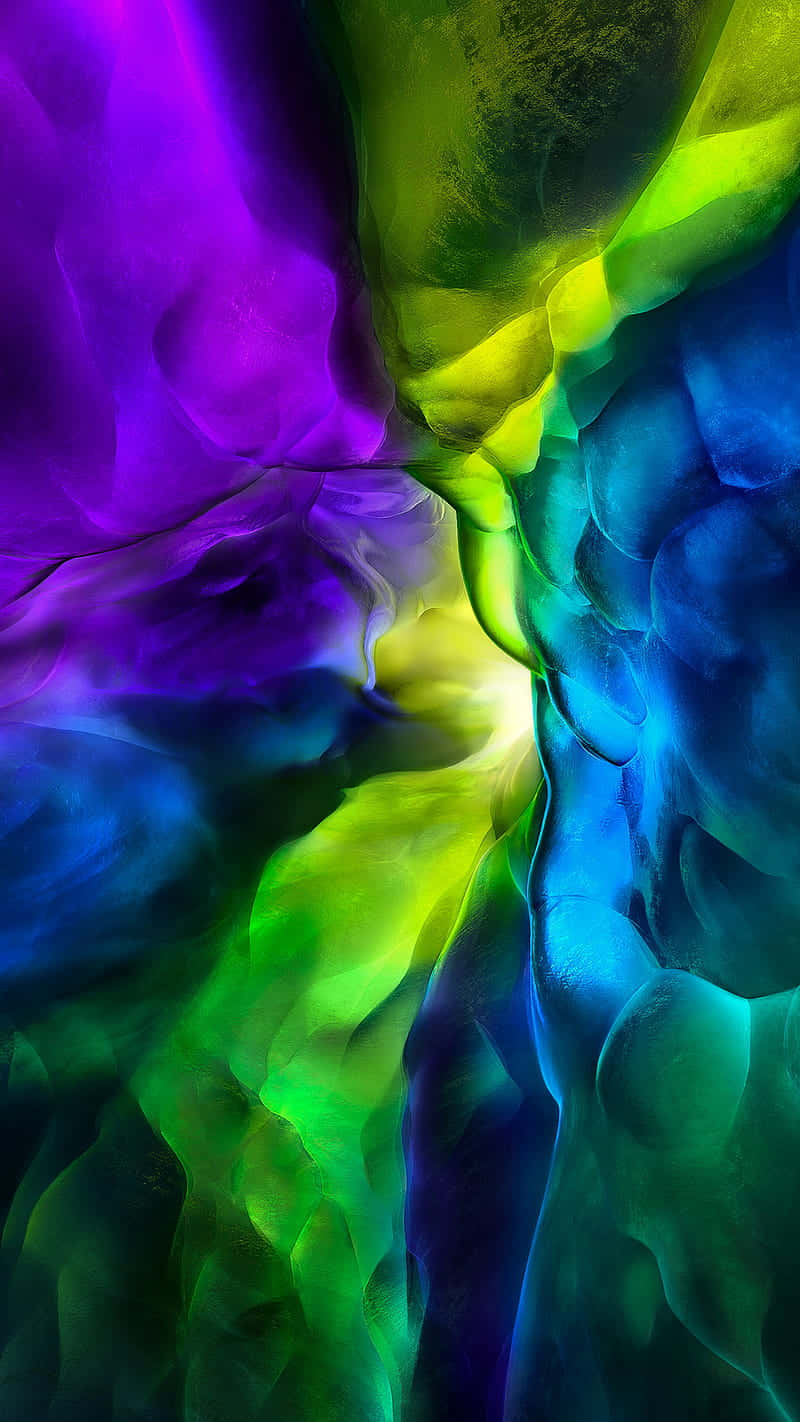 iPhone 2020, purple, green, HD Phone Wallpaper