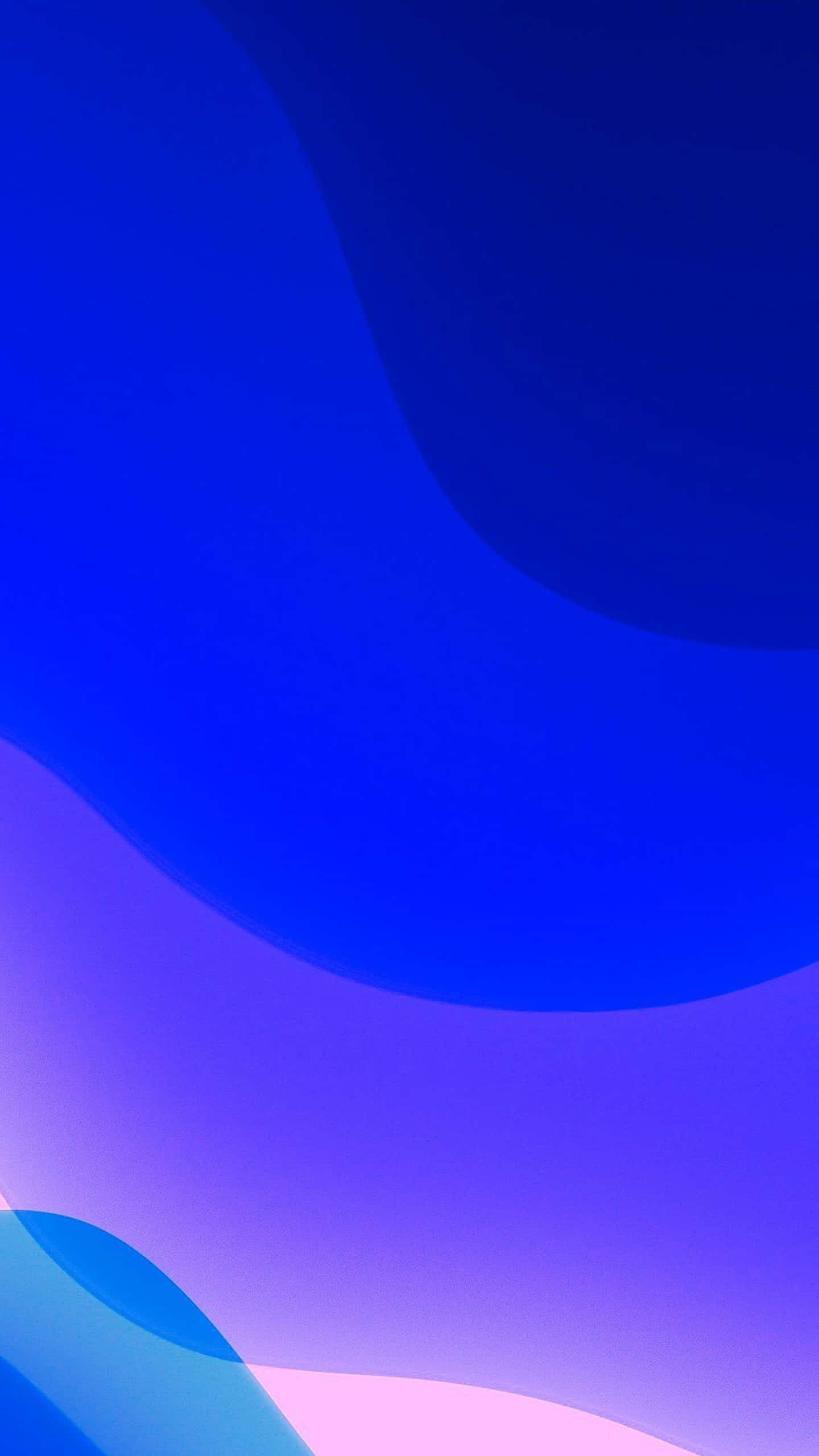 iPhone 2020, deep blue purple, soft pink, 2K Phone Wallpaper