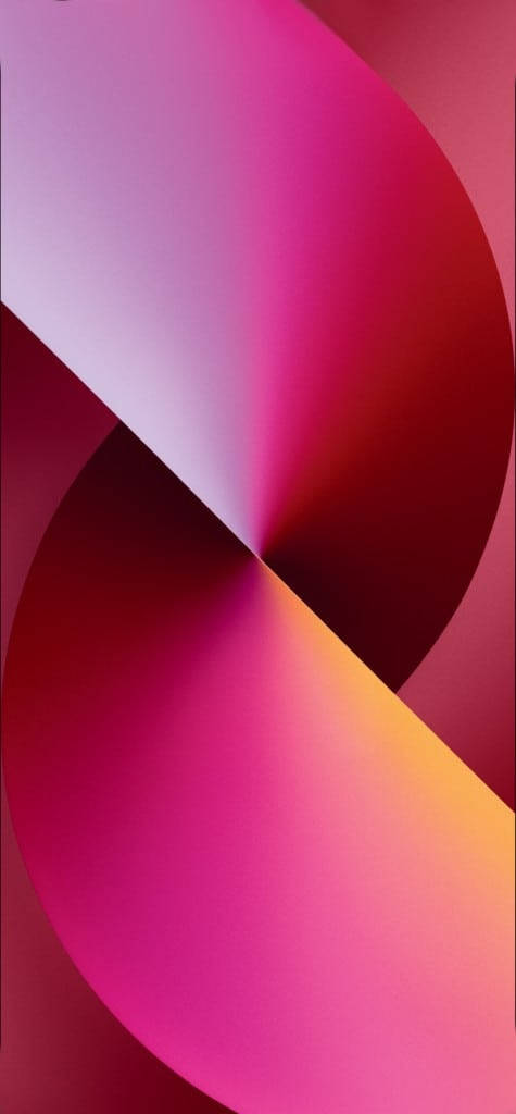 iPhone 2021, magenta pink, warm orange, SD Phone Wallpaper