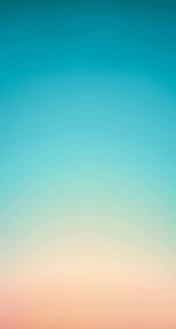 iPhone 5c, teal blue, soft peach, HD Phone Wallpaper