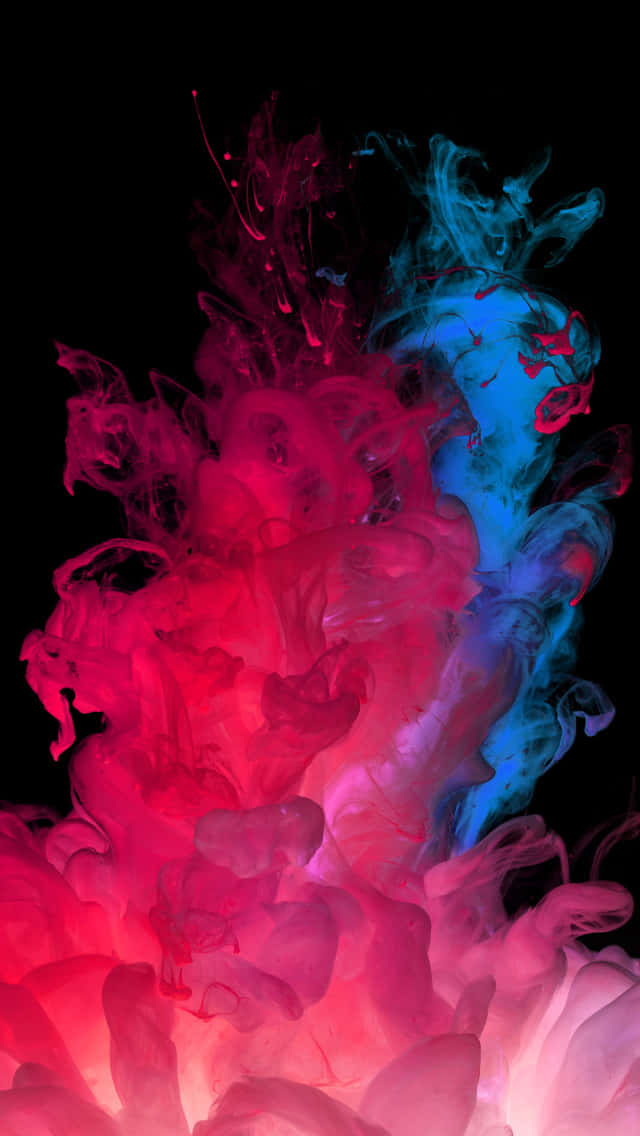 iPhone 5c, pink, blue, SD Phone Wallpaper