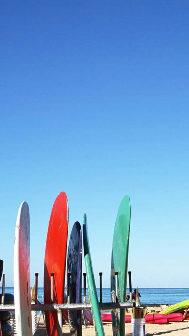 iPhone 5s, 640 x 1136, sunny beach, SD Phone Wallpaper