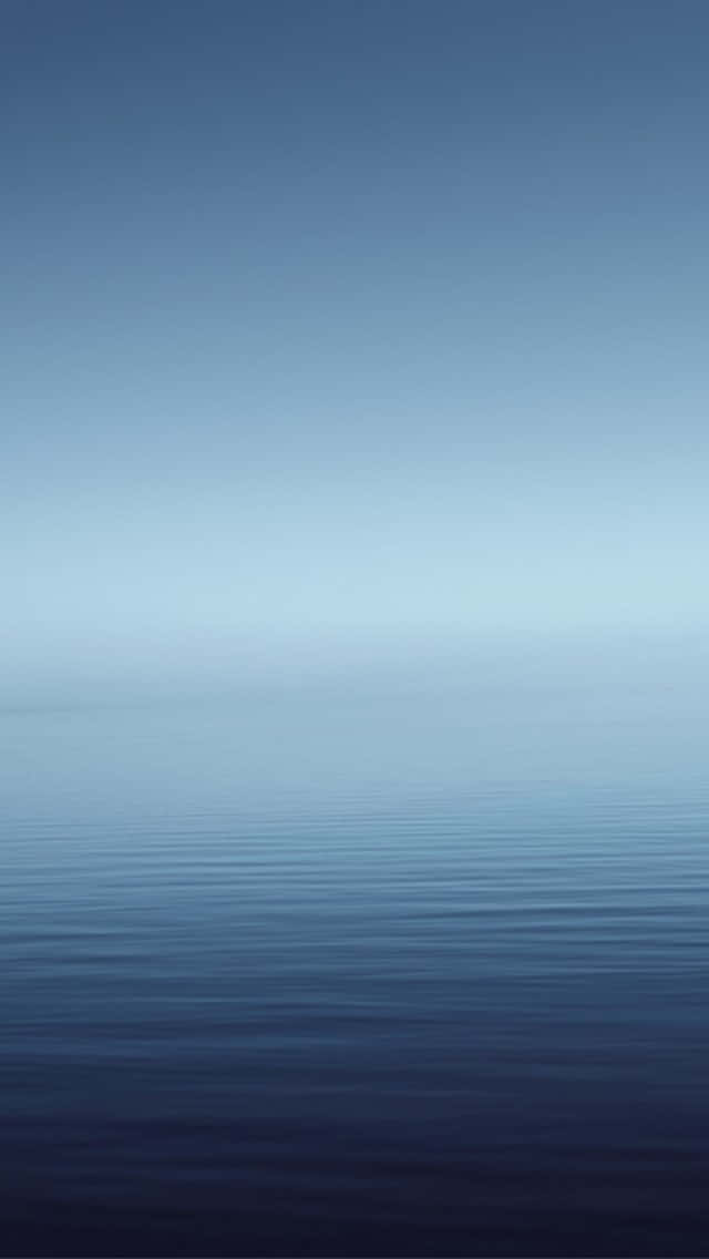 iPhone 5s, blue sky, calm water, SD Phone Wallpaper