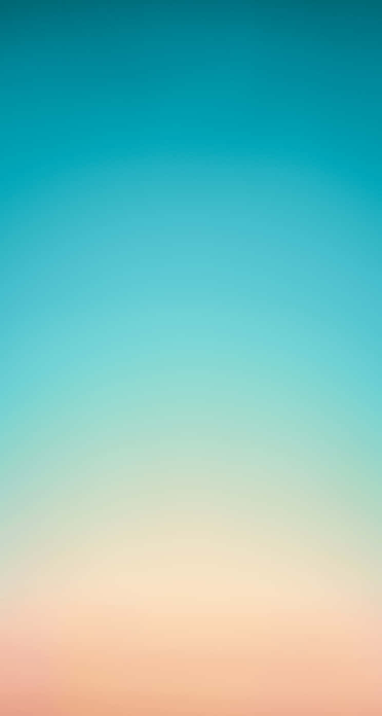 iPhone 5s, teal, peach, HD Phone Wallpaper