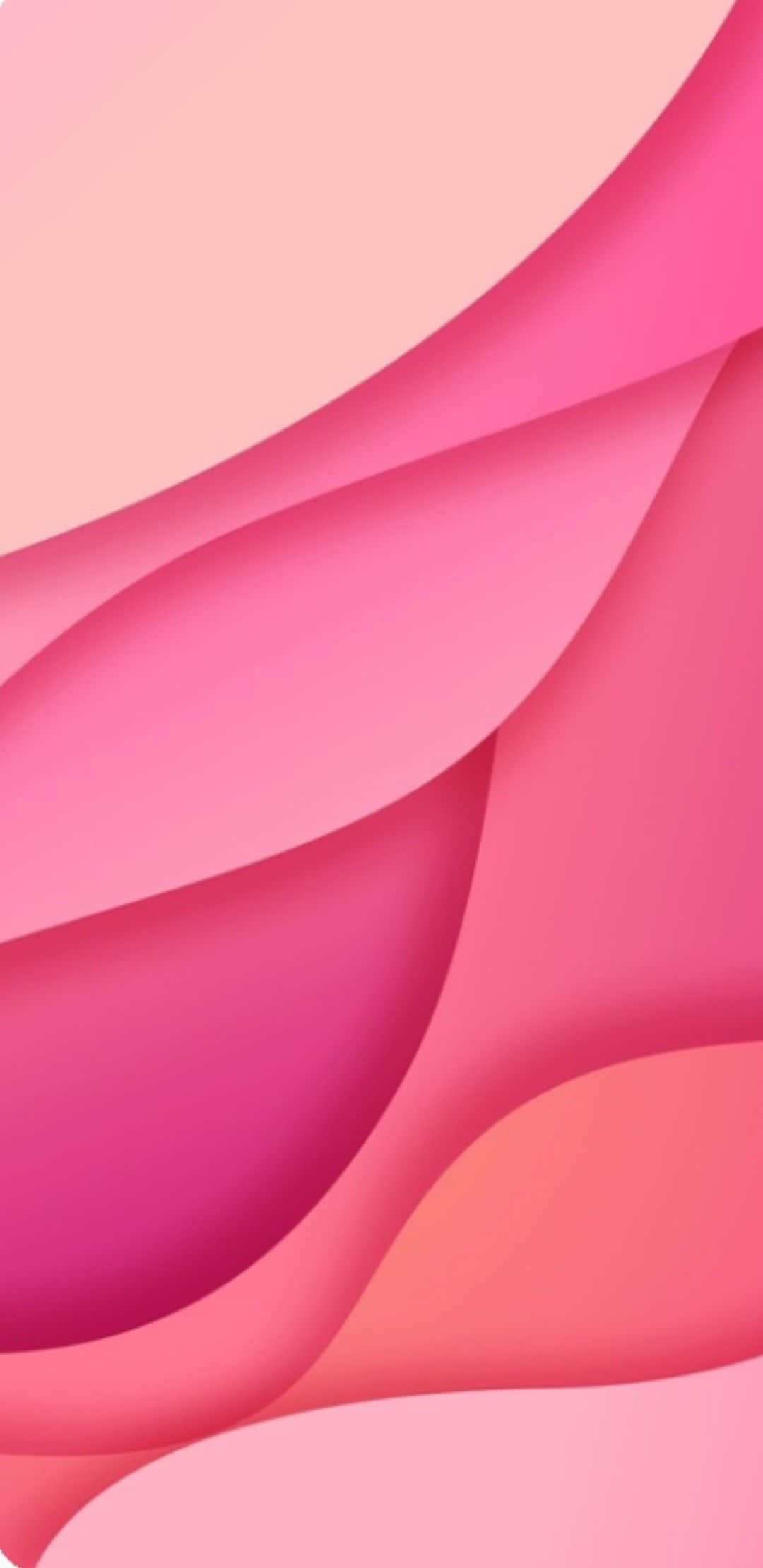 iPhone 5s, custom dynamic design, pink waves, Full HD Phone Wallpaper