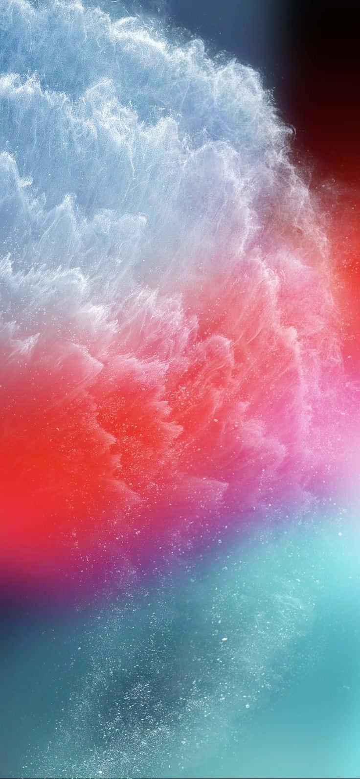 iPhone 5s, Galaxy Sky, vivid red, HD Phone Wallpaper