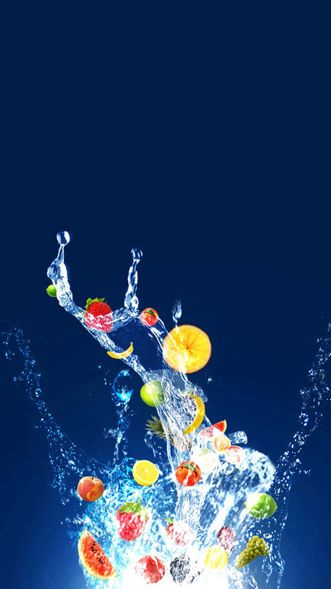 iPhone 6 Plus, bubbles, vibrant fruits, Full HD Phone Wallpaper