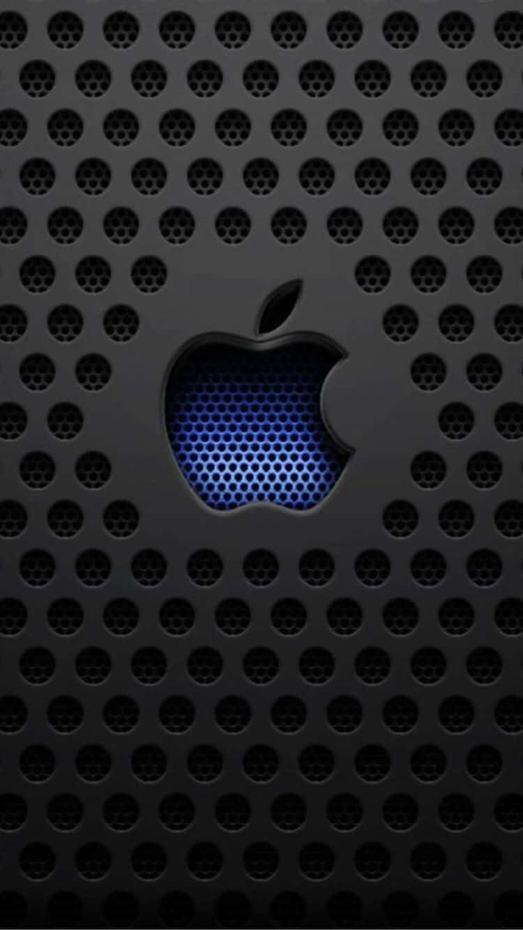 iPhone 6s, 750 x 1334, sleek black perforated surface, HD Phone Wallpaper