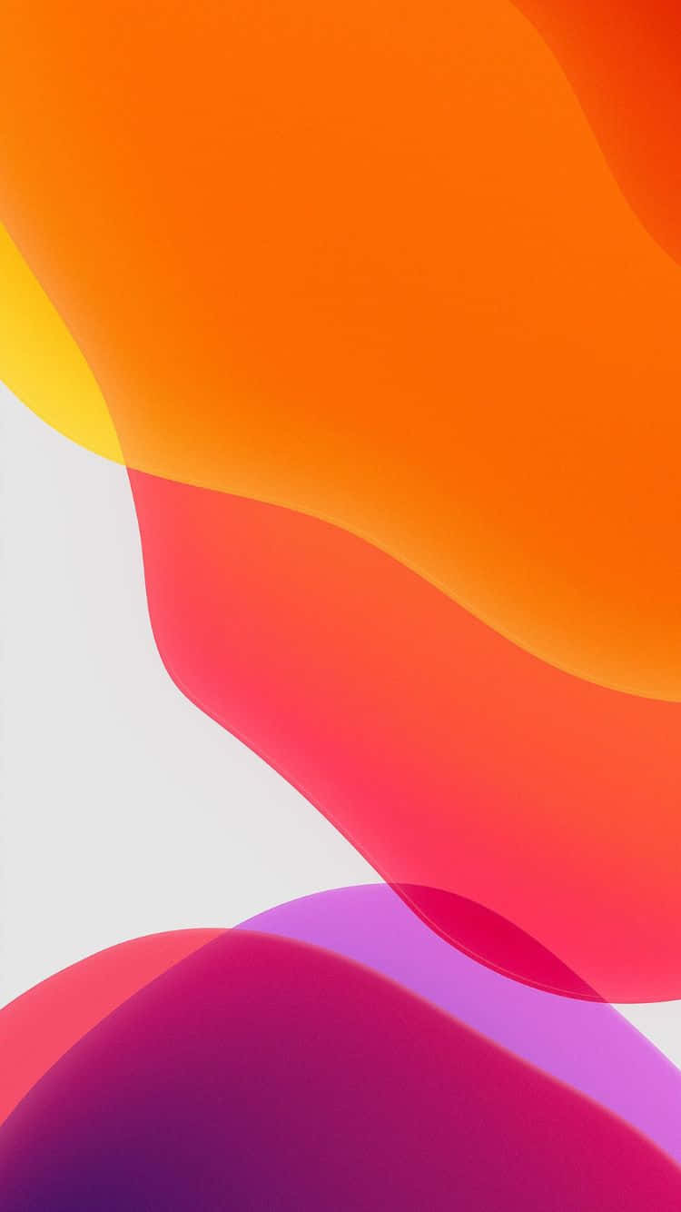 iPhone 6s, orange, pink, HD Phone Wallpaper