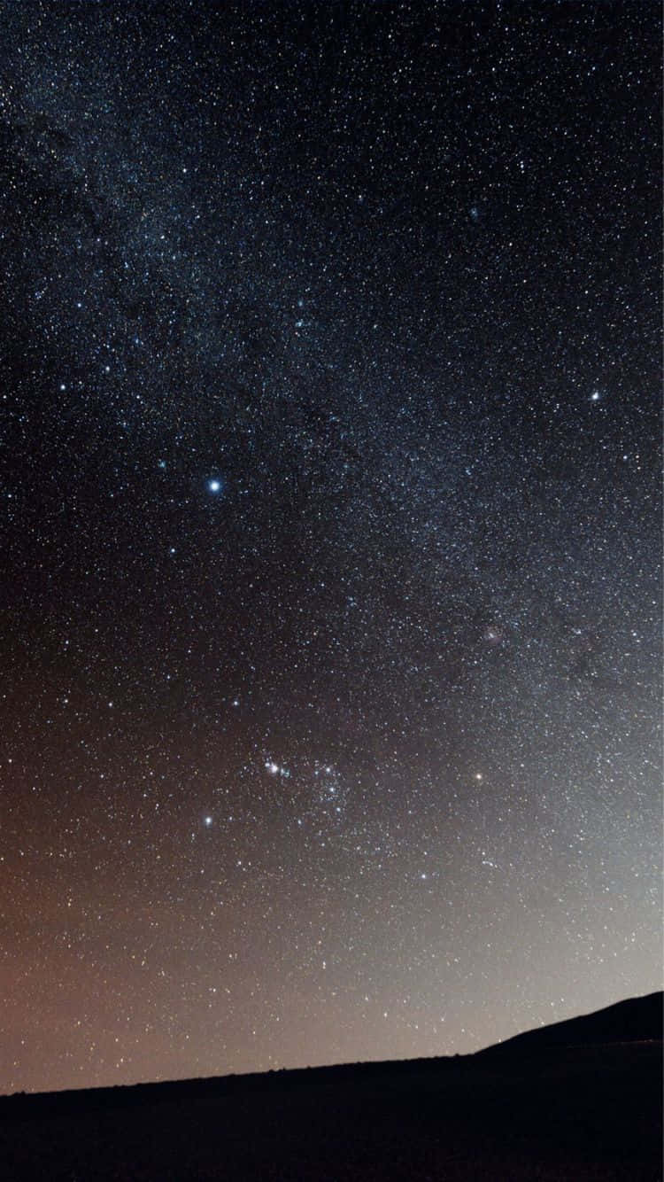 iPhone 6s, Milky Way galaxy, night, HD Phone Wallpaper