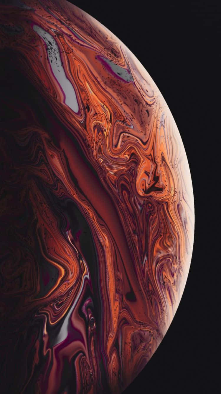 iPhone 6s, 750 x 1334, fiery orange, HD Phone Wallpaper