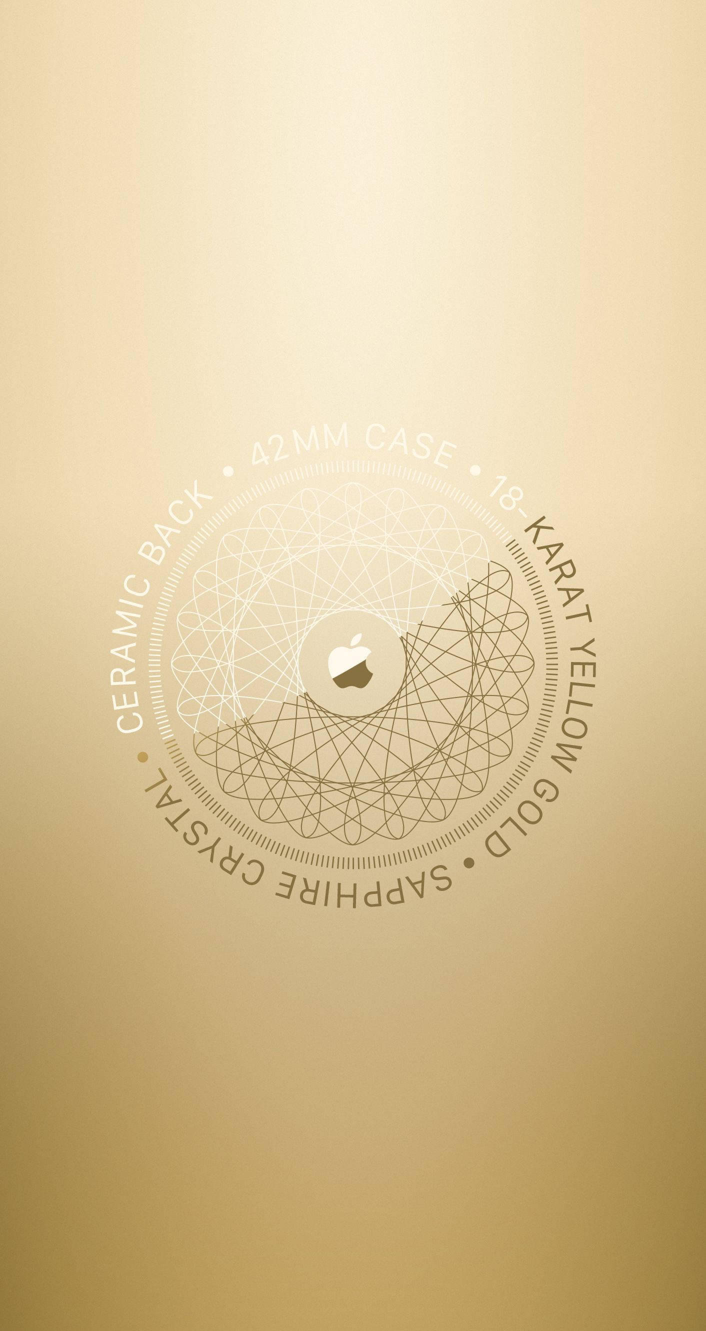 iPhone 6s, gold, geometric Apple logo, 2K Phone Wallpaper