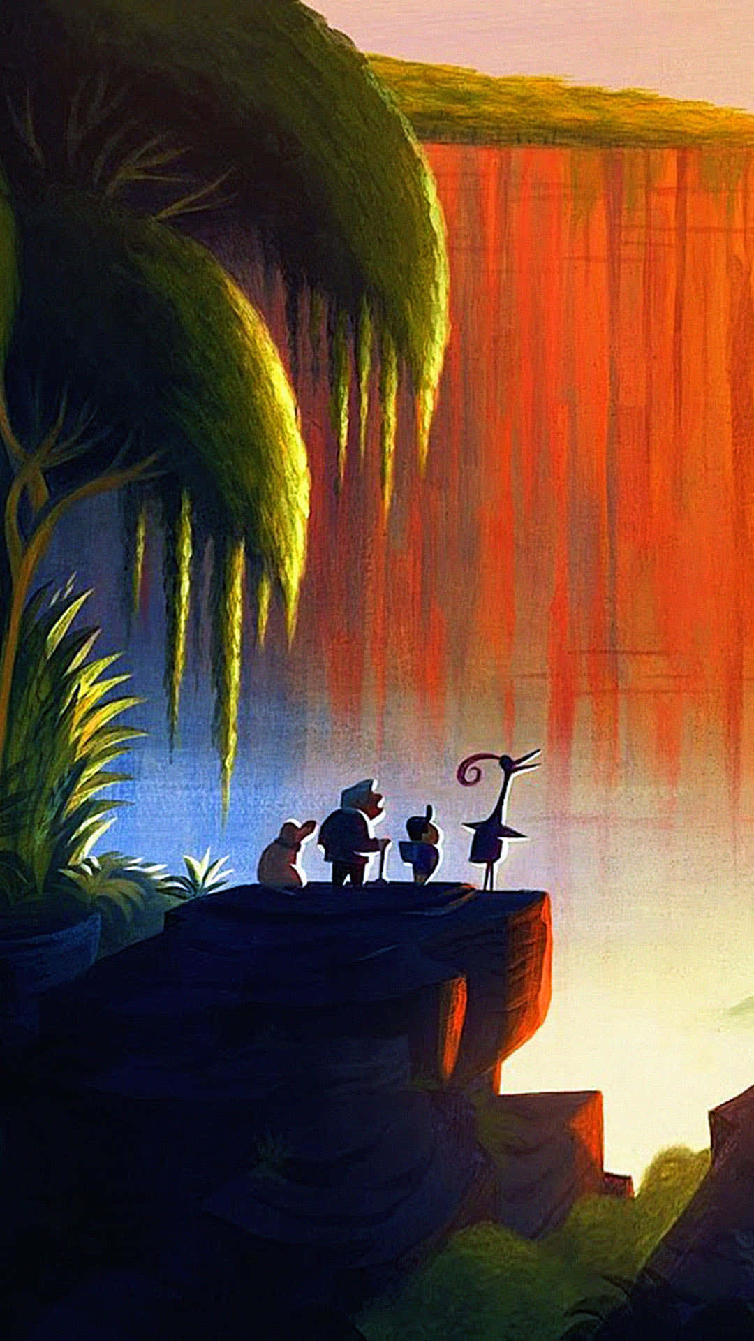 iPhone 7, Disney, Up Characters, Full HD Phone Wallpaper