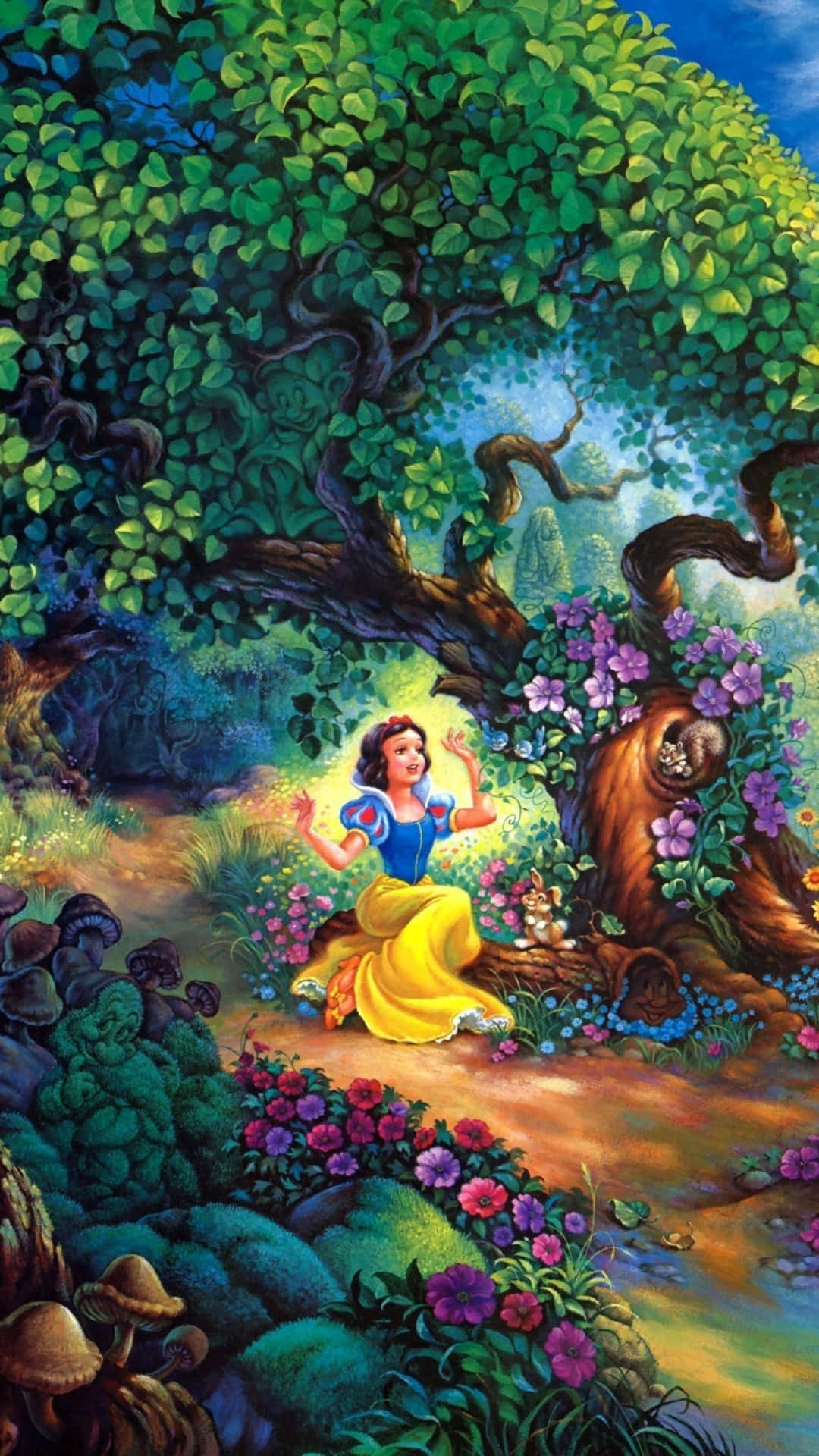 iPhone 7, Disney, Snow White, Full HD Phone Wallpaper